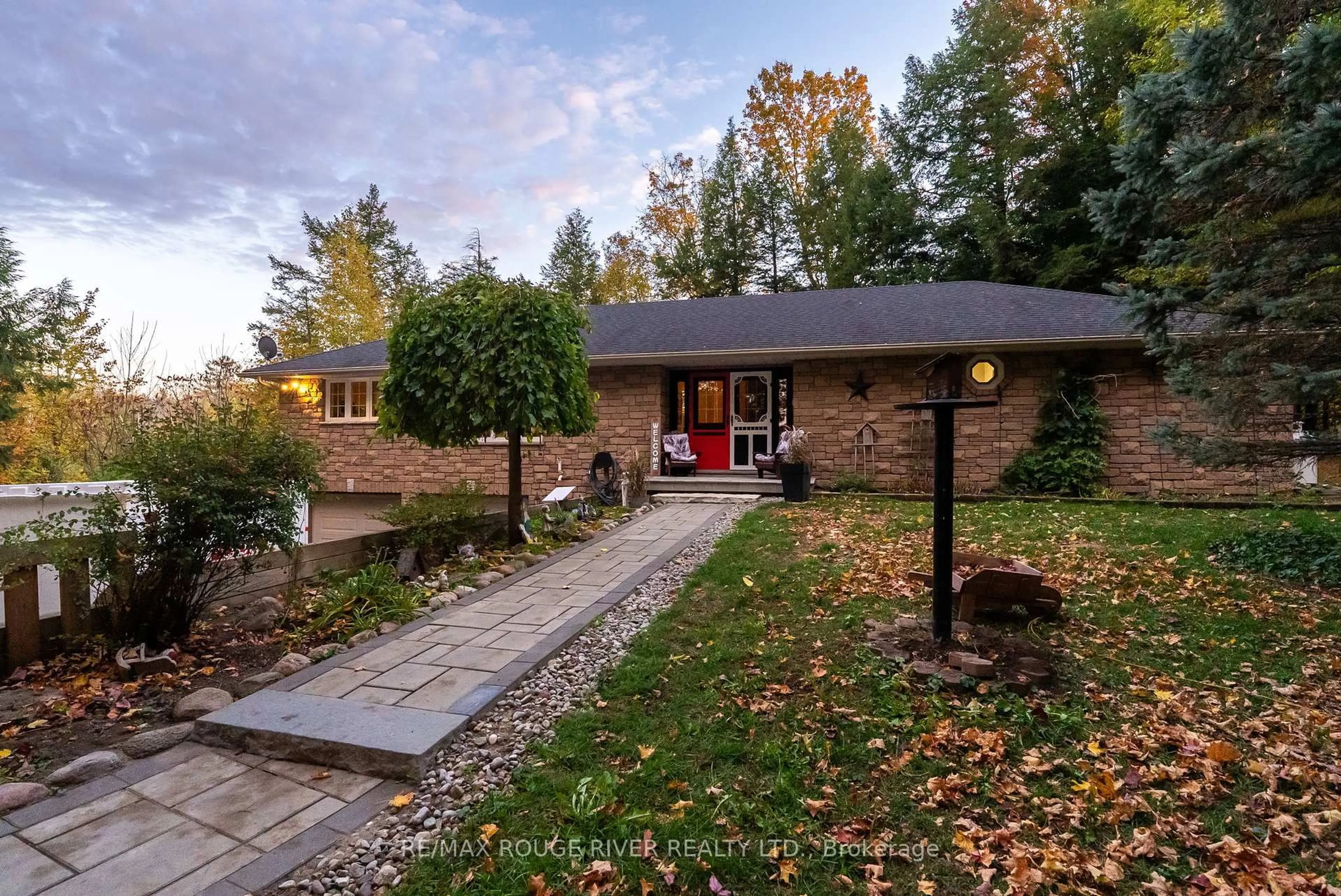 Home with brick exterior material, street for 4754 Ganaraska Rd, Clarington Ontario L0A 1J0