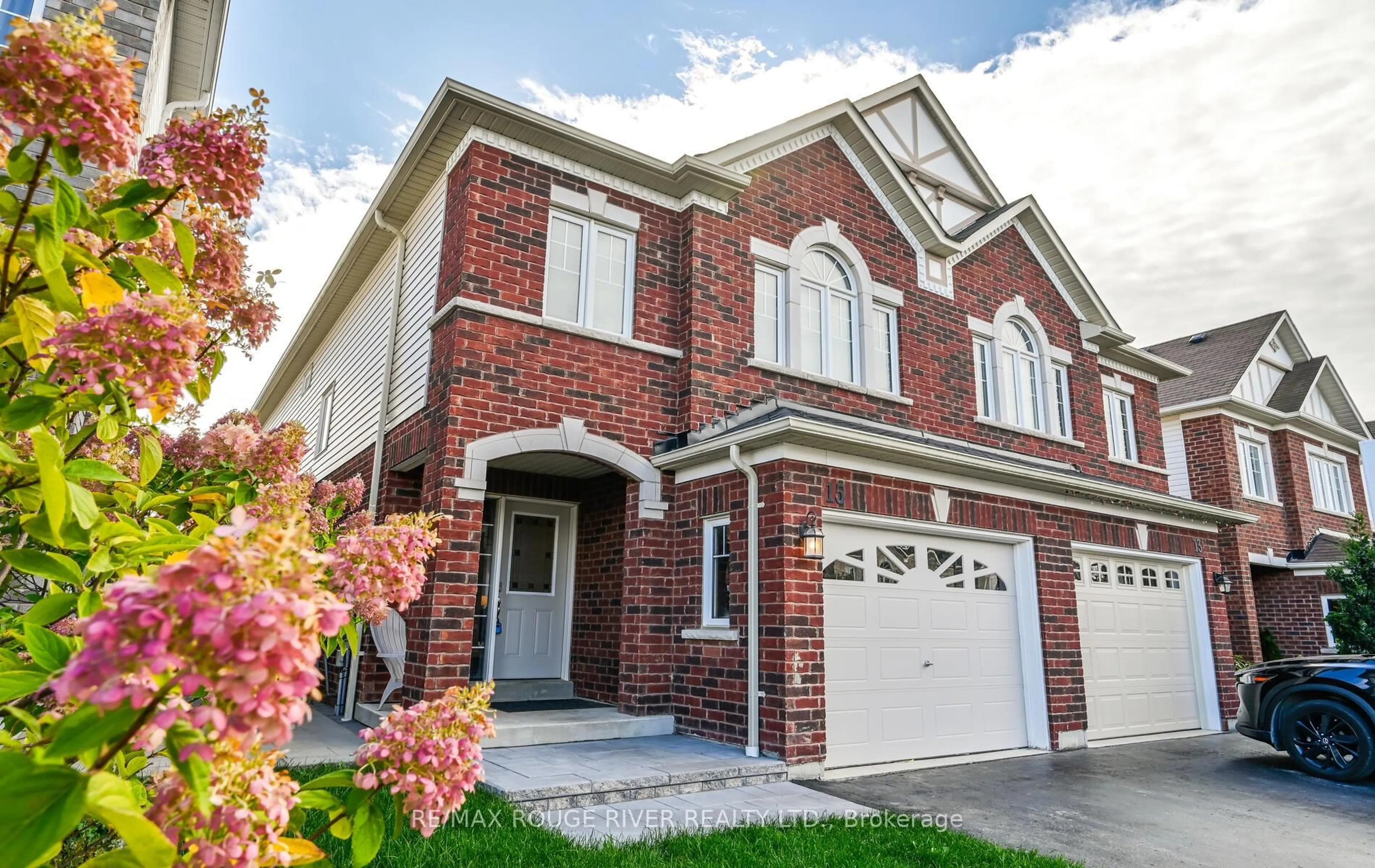 Home with brick exterior material, street for 15 Denny St, Ajax Ontario L1Z 0C6