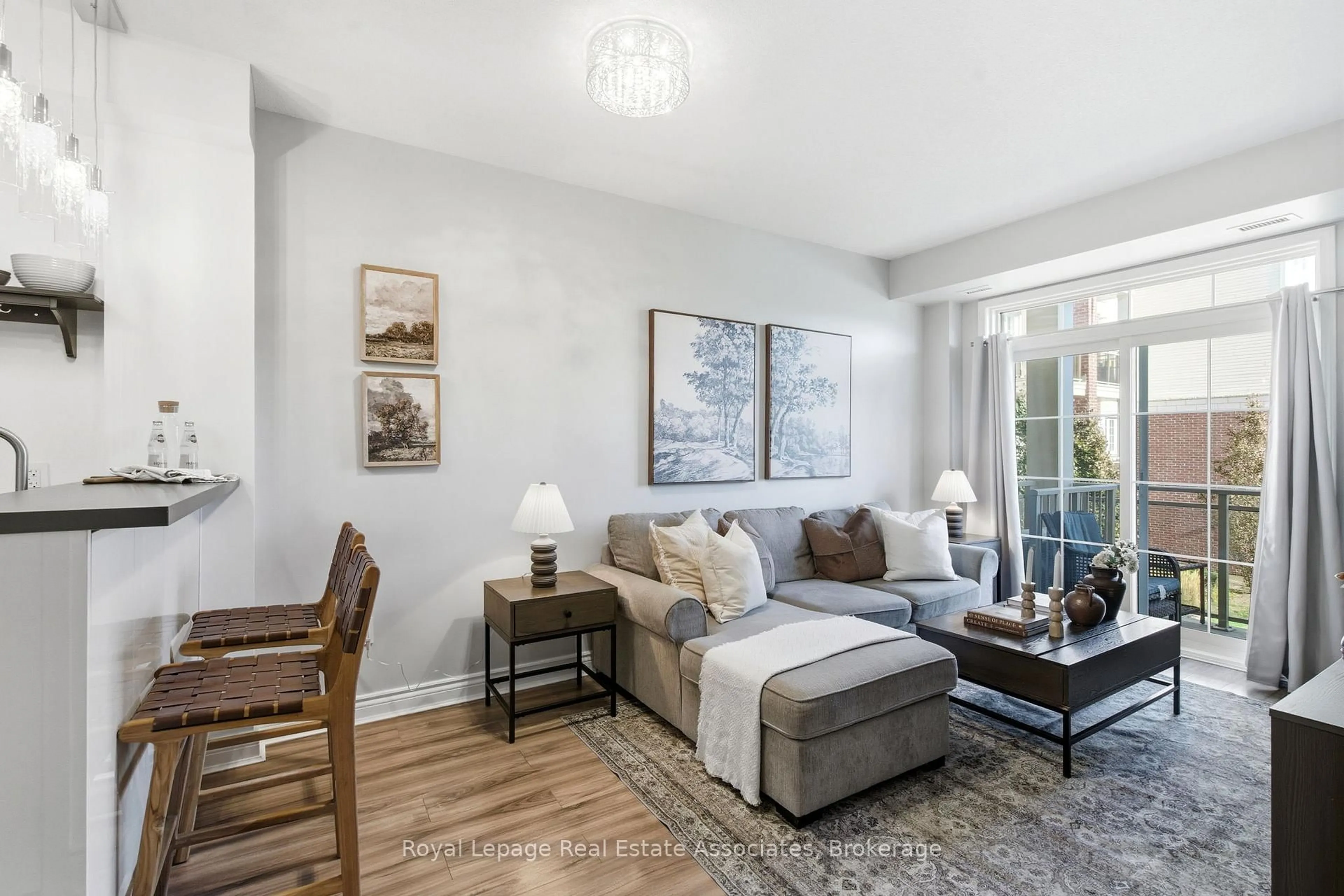Living room with furniture, unknown for 80 Aspen Springs Dr #208, Clarington Ontario L1C 0V4