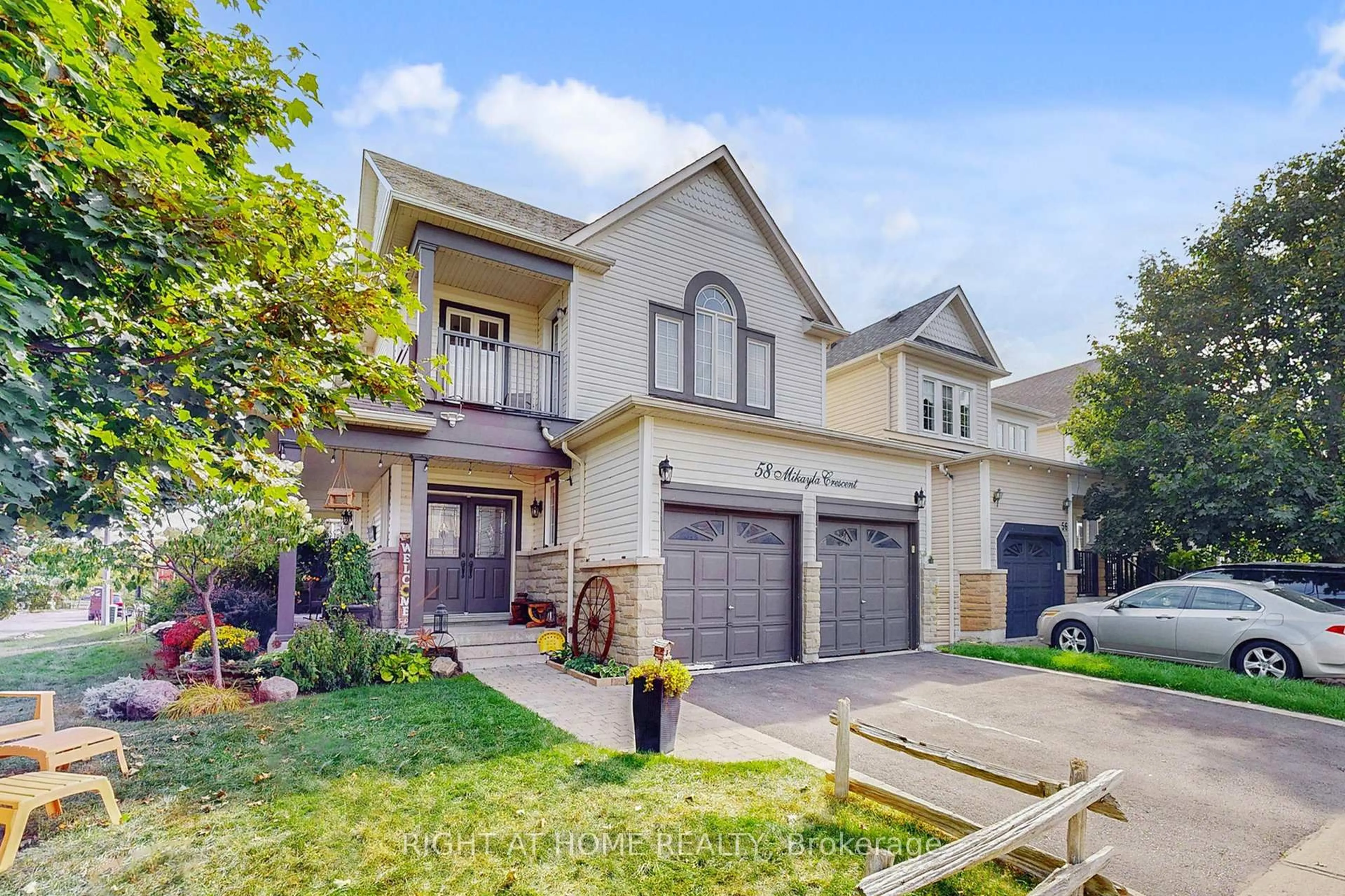 Home with brick exterior material, street for 58 Mikayla Cres, Whitby Ontario L1M 2H9
