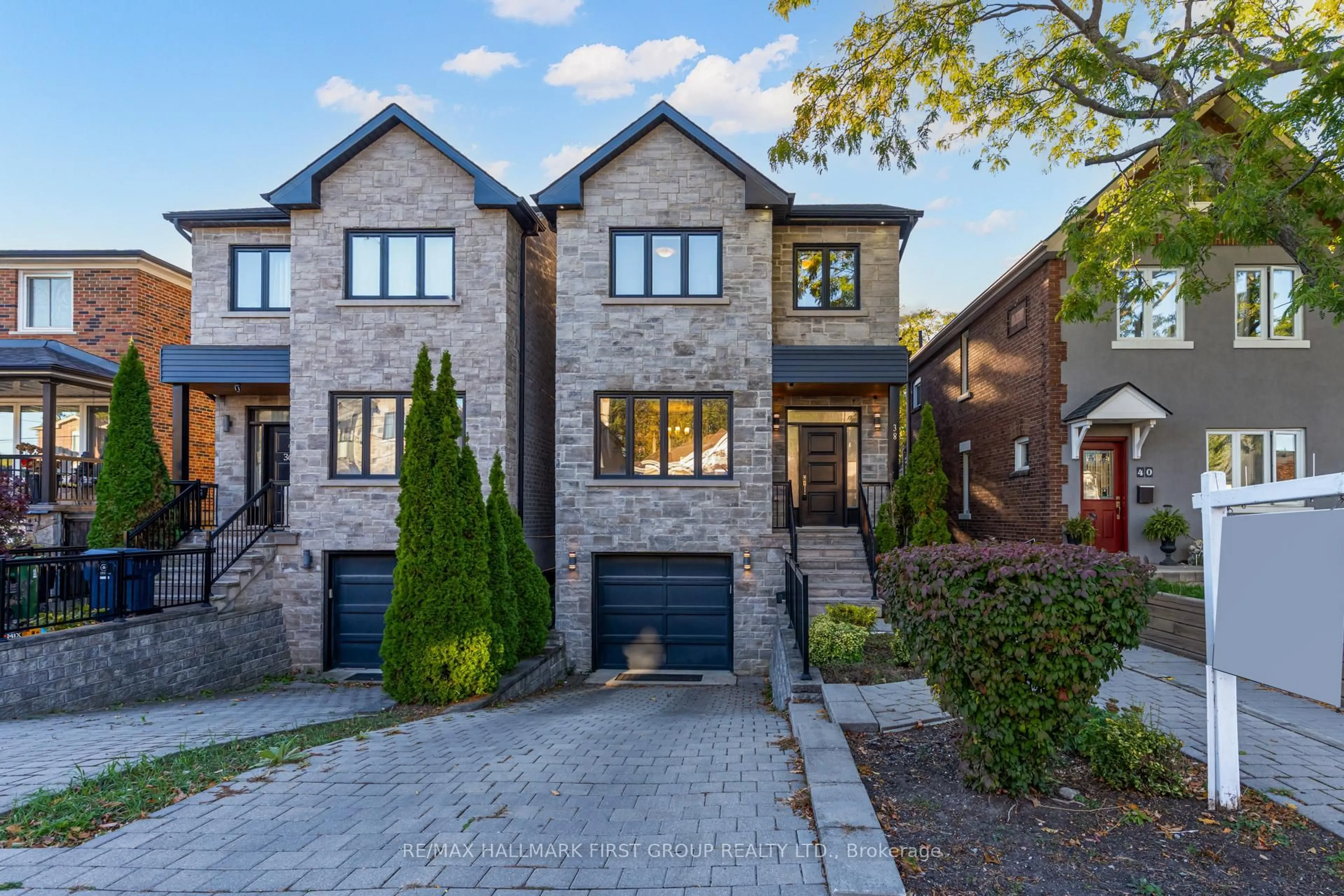 Home with brick exterior material, street for 38 Mystic Ave, Toronto Ontario M1L 4G9