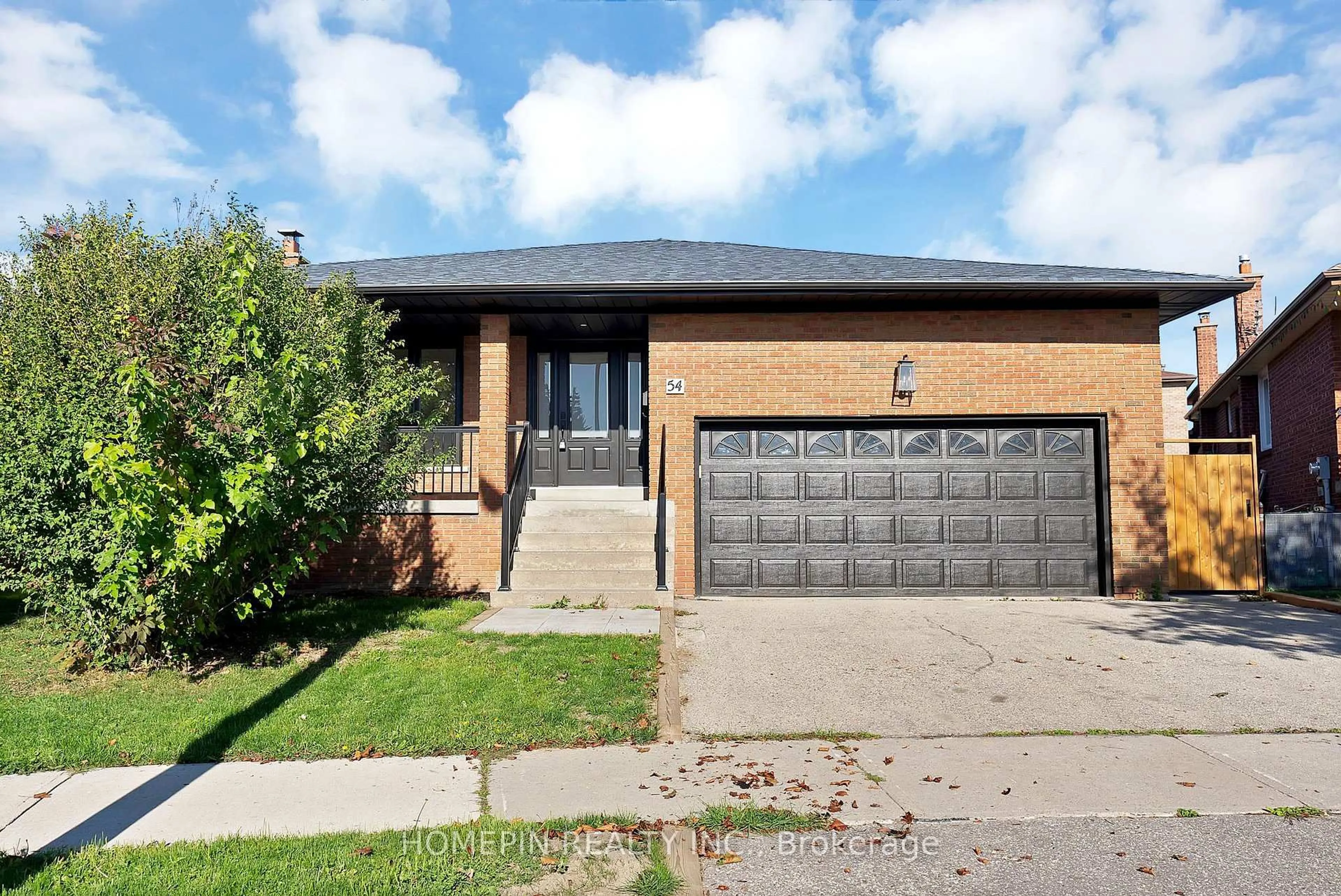 Home with brick exterior material, street for 54 Elmartin Dr, Toronto Ontario M1W 3C5