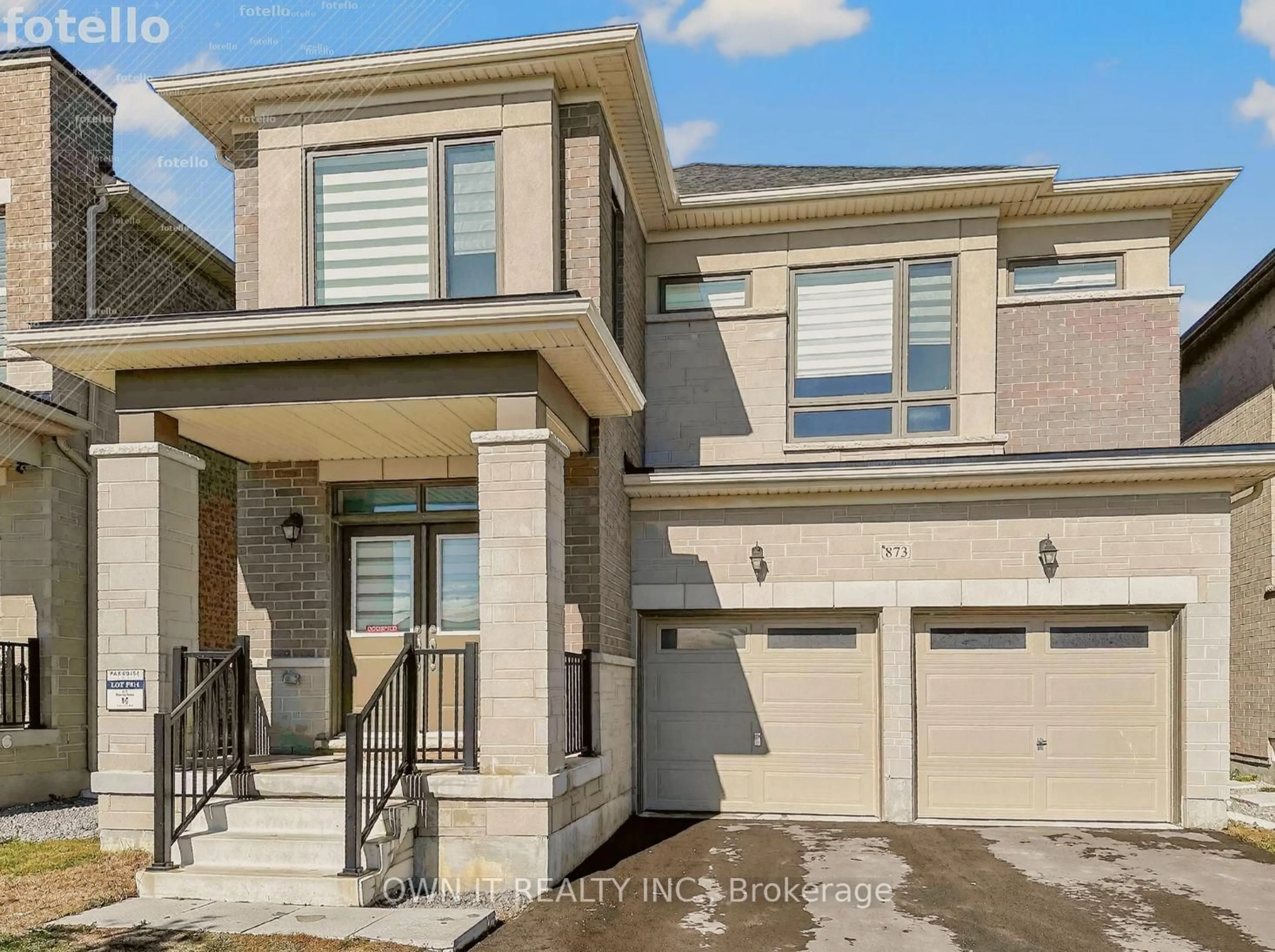 Home with brick exterior material, street for 873 Rexton Dr, Oshawa Ontario L1L 0V1