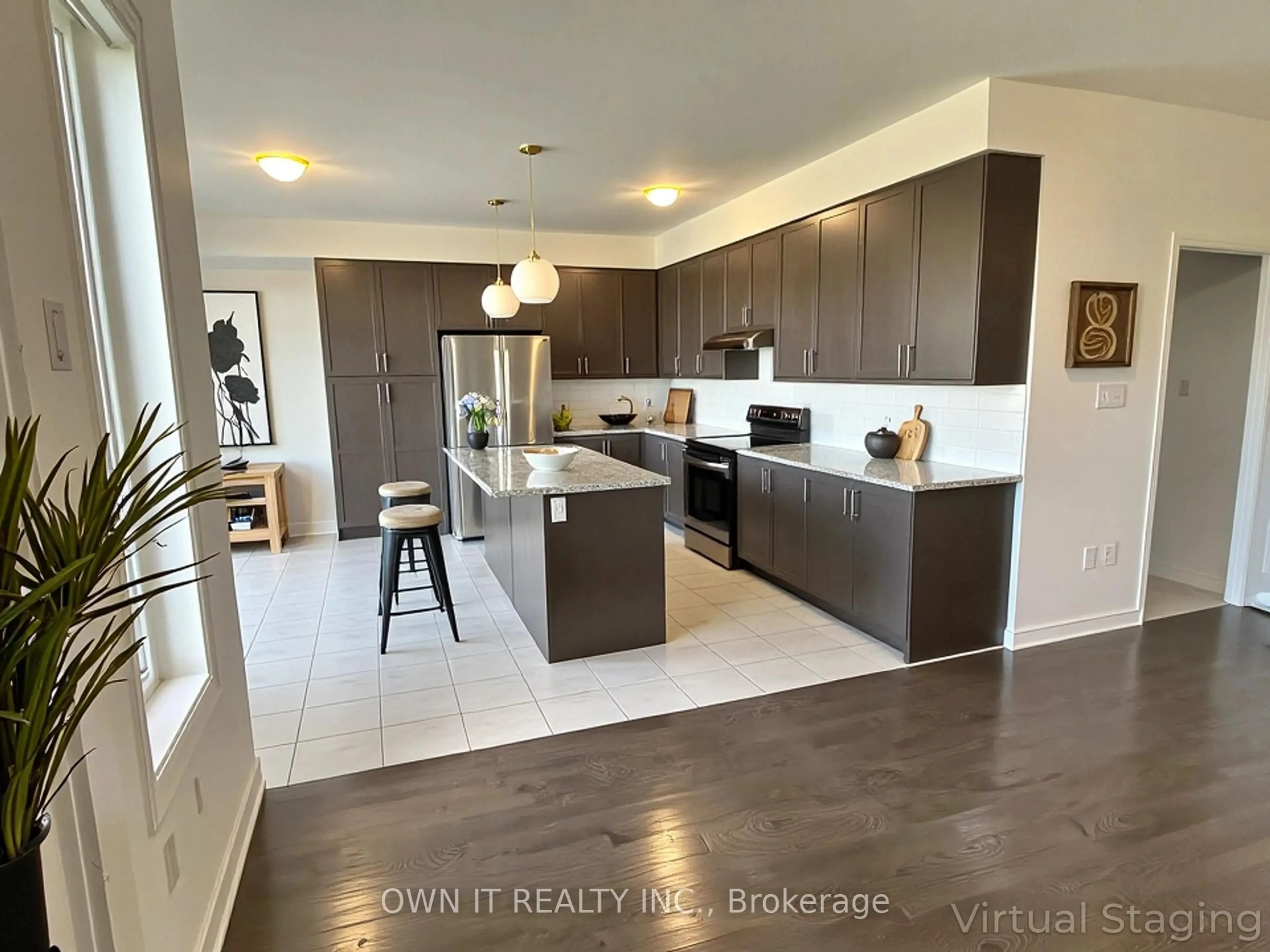 Open concept kitchen, unknown for 873 Rexton Dr, Oshawa Ontario L1L 0V1