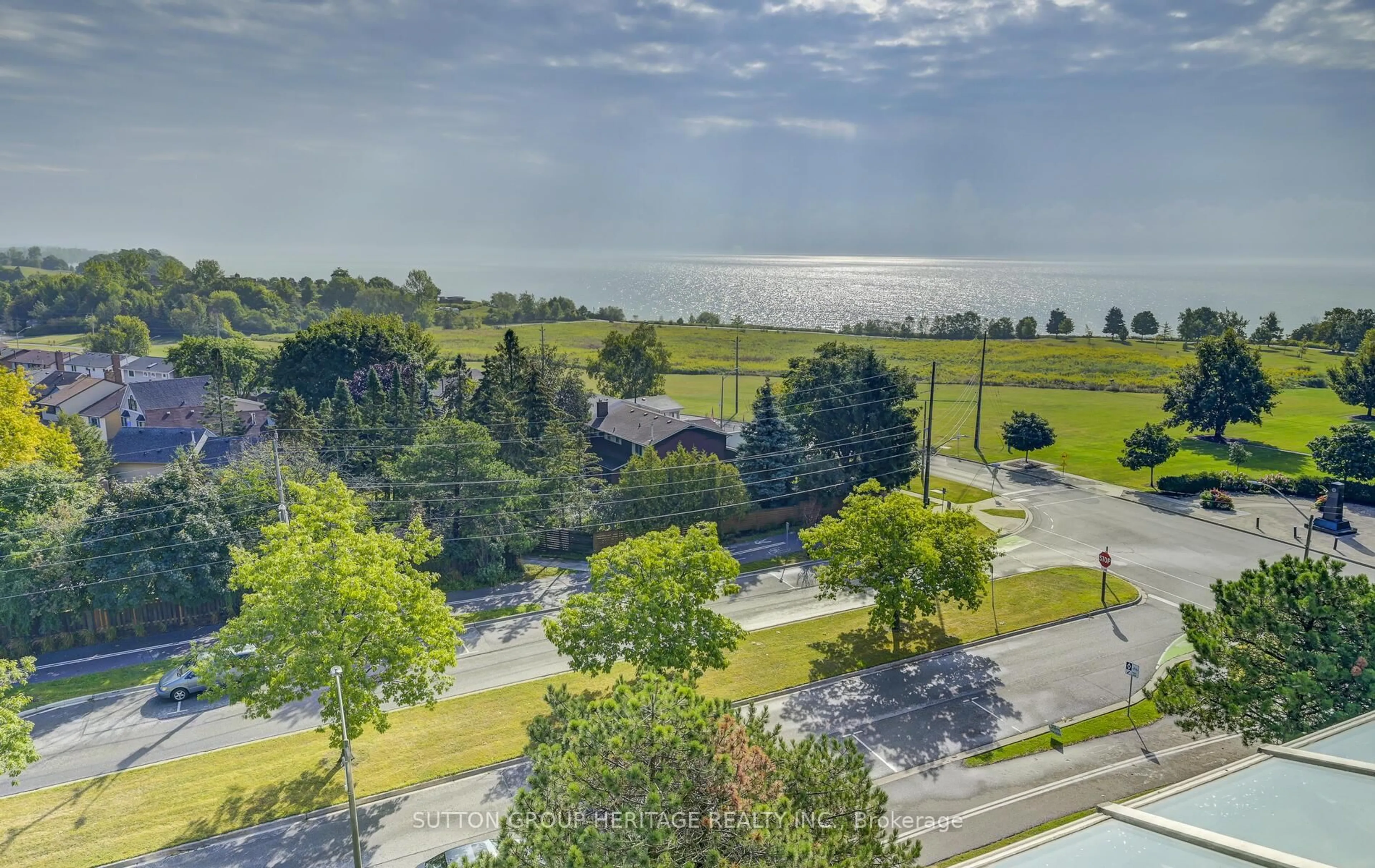 A pic from outside/outdoor area/front of a property/back of a property/a pic from drone, water/lake/river/ocean view for 45 Cumberland Lane #311, Ajax Ontario L1S 7K3