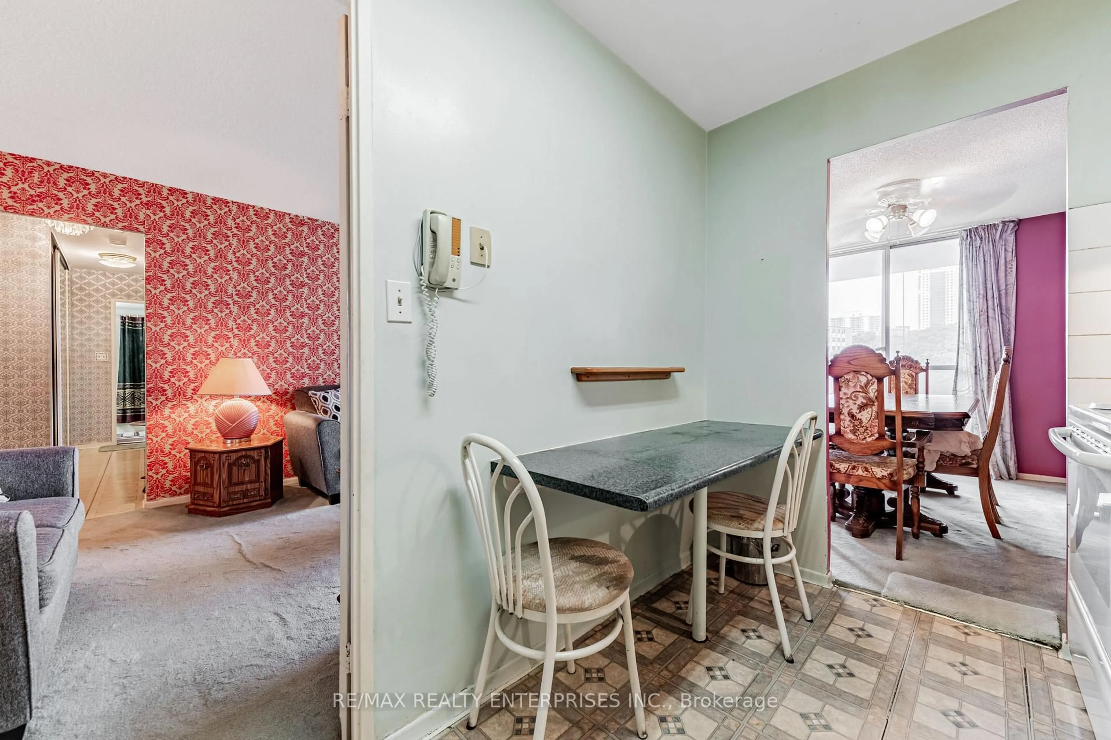 Dining room, unknown for 1 Massey Sq #308, Toronto Ontario M4C 5L4