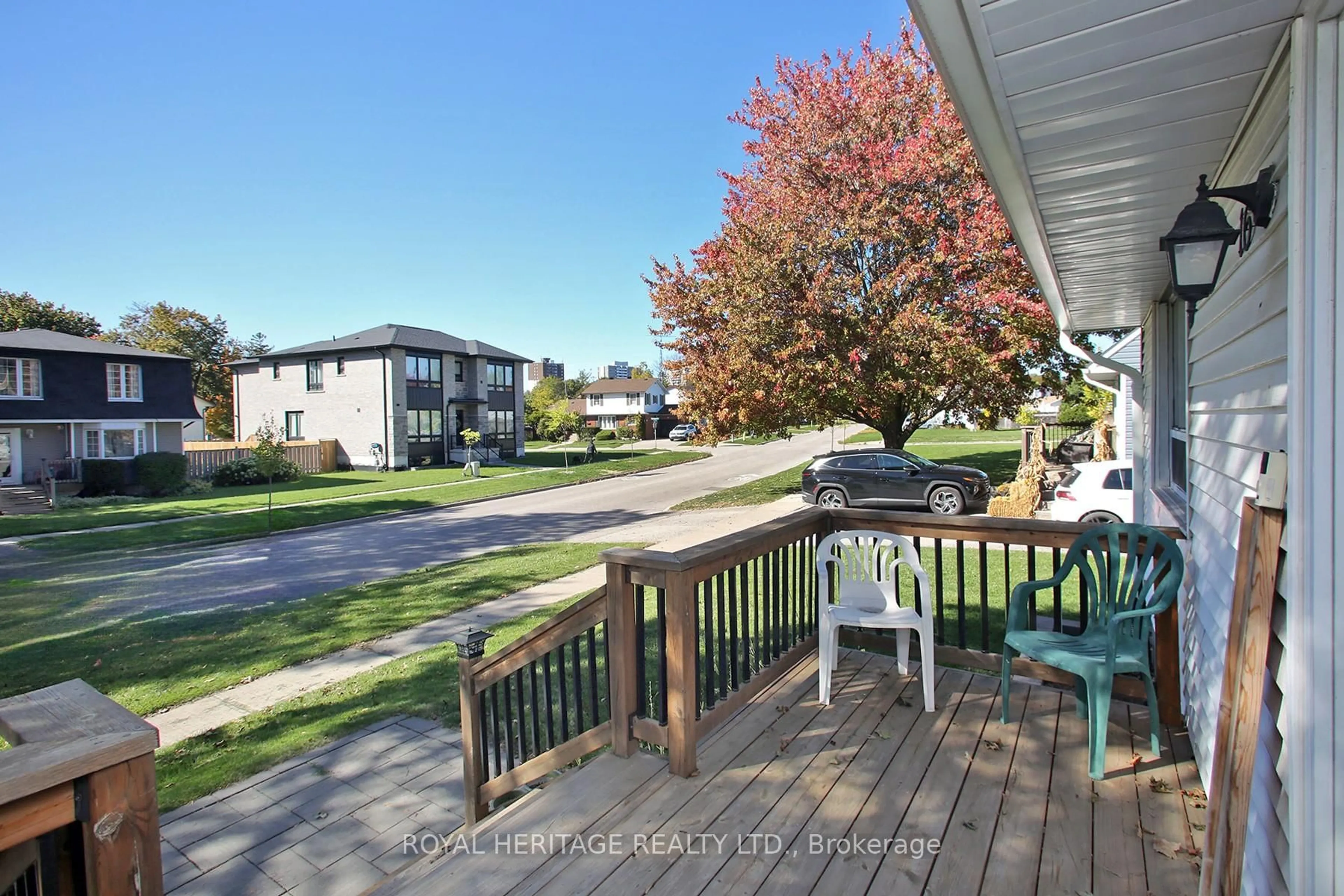 Patio, street for 16 Burcher Rd, Ajax Ontario L1S 2P7