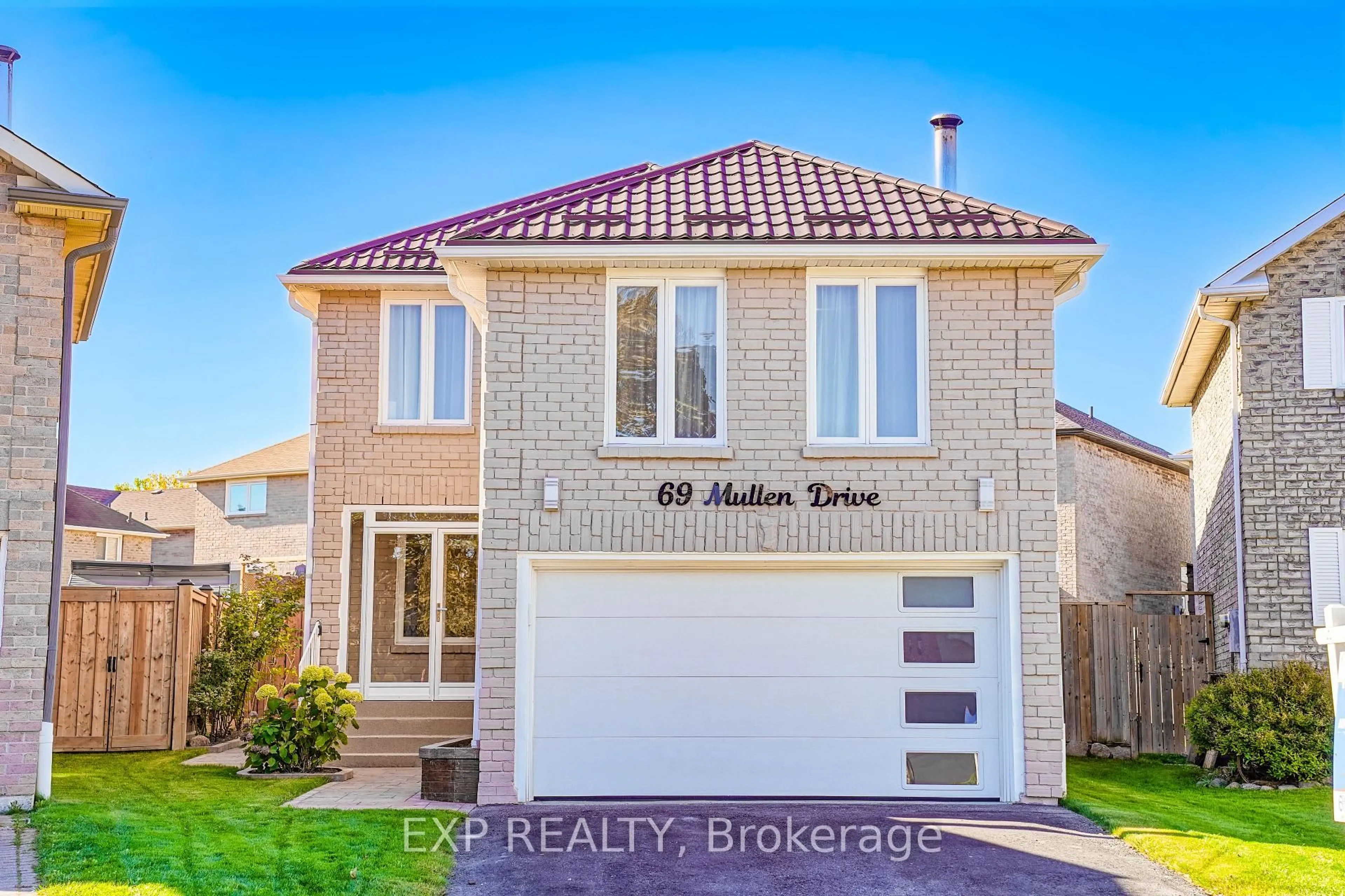 Home with brick exterior material, street for 69 Mullen Dr, Ajax Ontario L1T 2B2