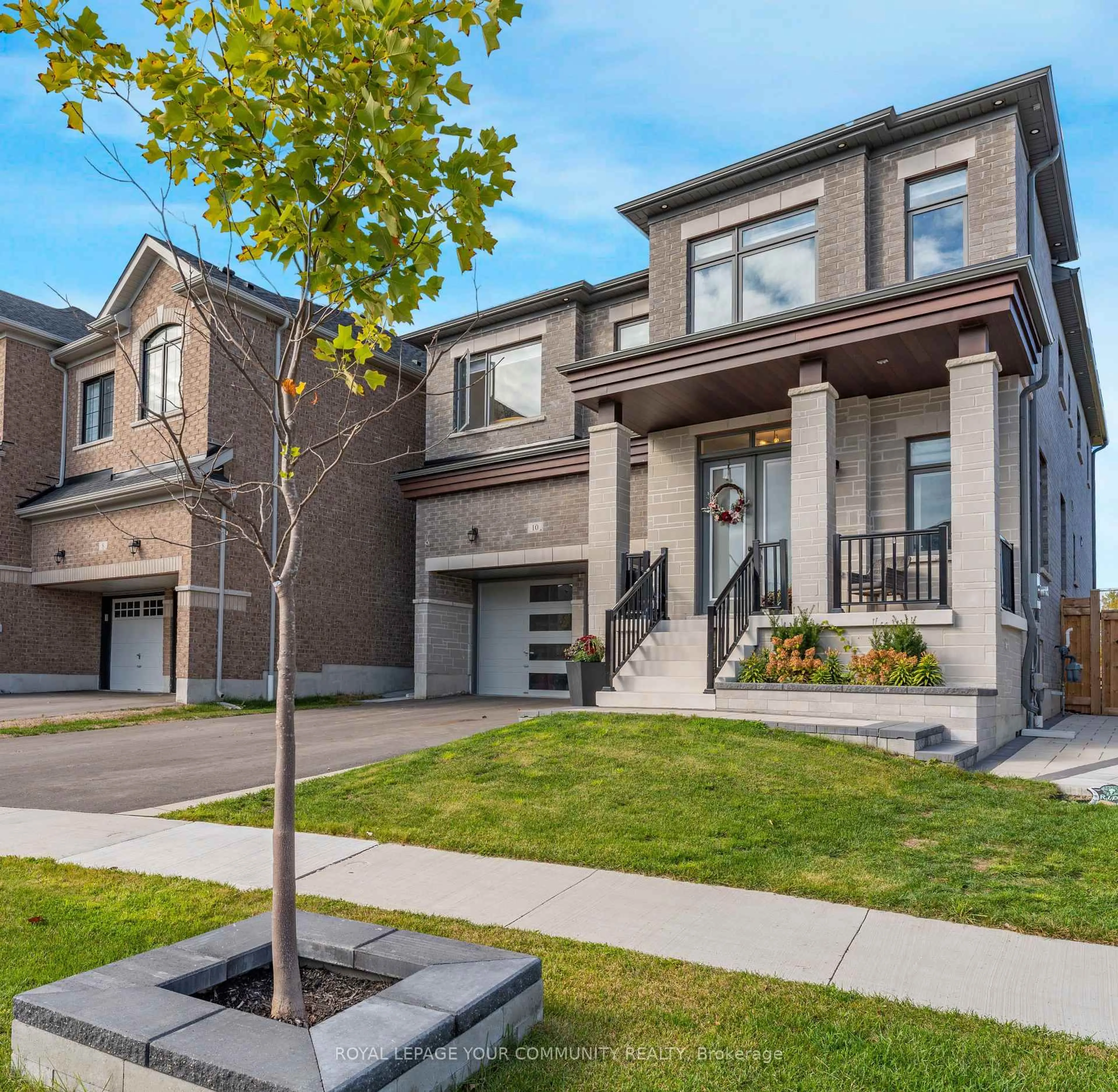 Home with brick exterior material, street for 10 Priory Dr, Whitby Ontario L1P 0K9