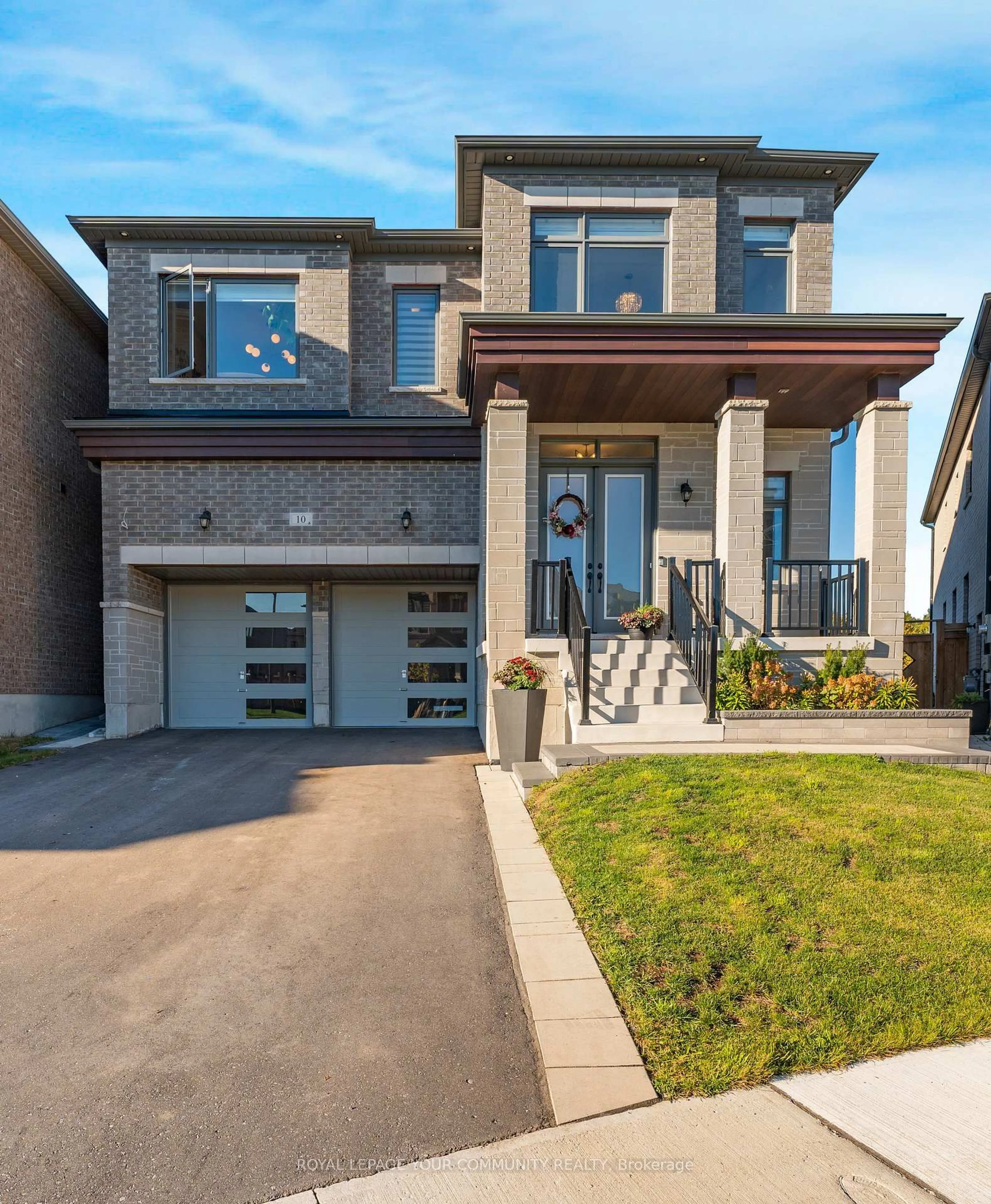Home with brick exterior material, street for 10 Priory Dr, Whitby Ontario L1P 0K9