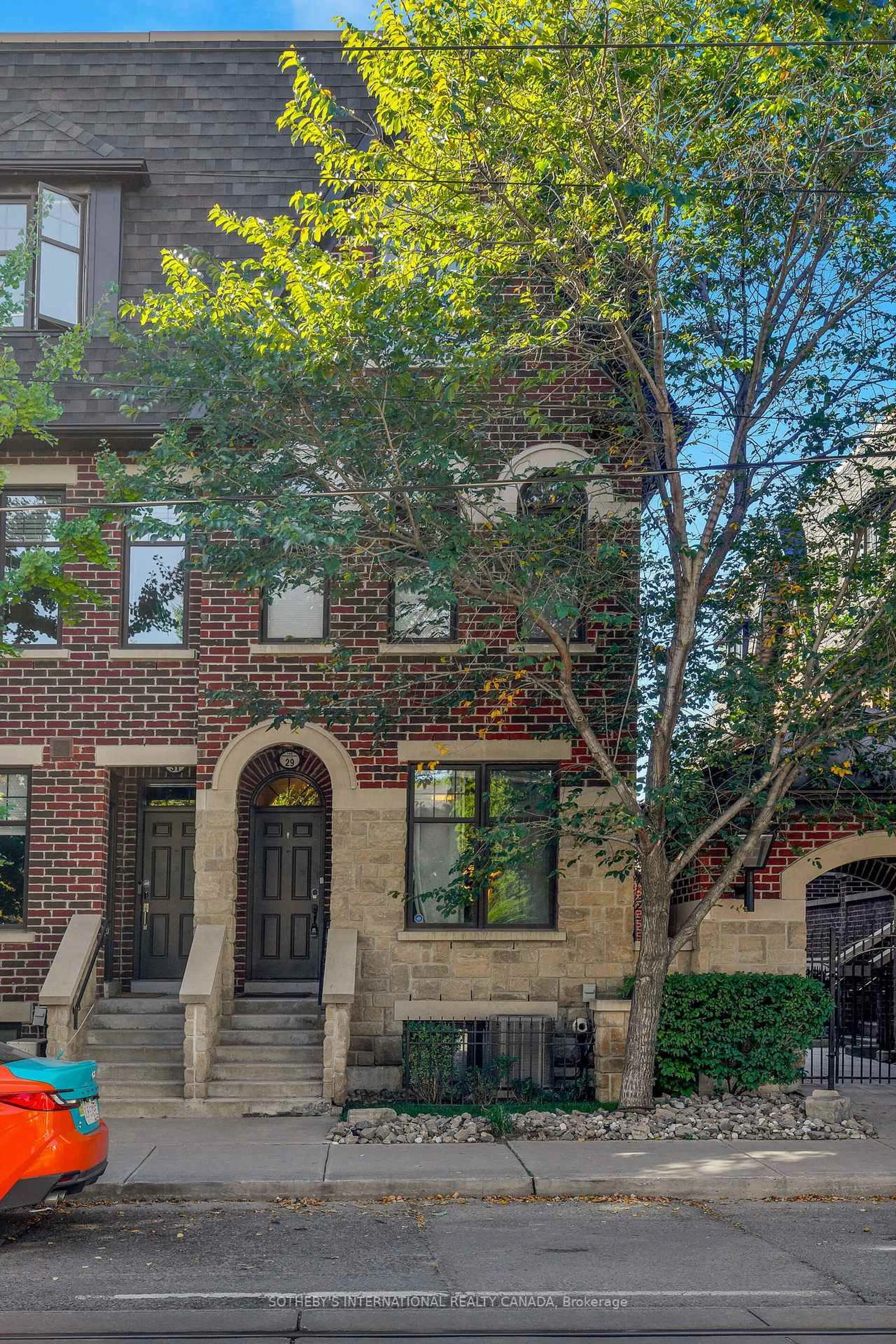 Home with brick exterior material, street for 140 Broadview Ave #29, Toronto Ontario M4M 0A8
