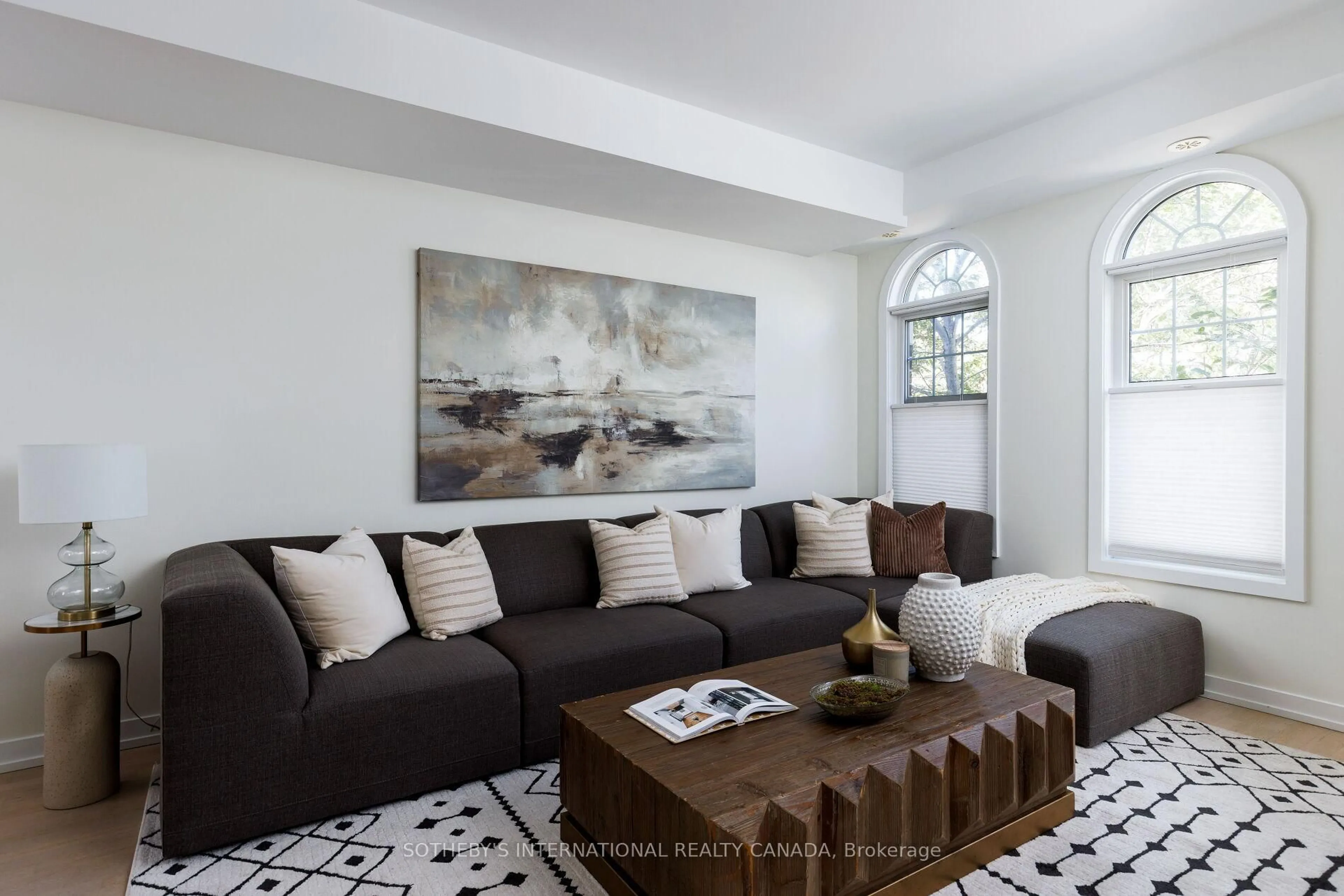 Living room with furniture, unknown for 140 Broadview Ave #29, Toronto Ontario M4M 0A8