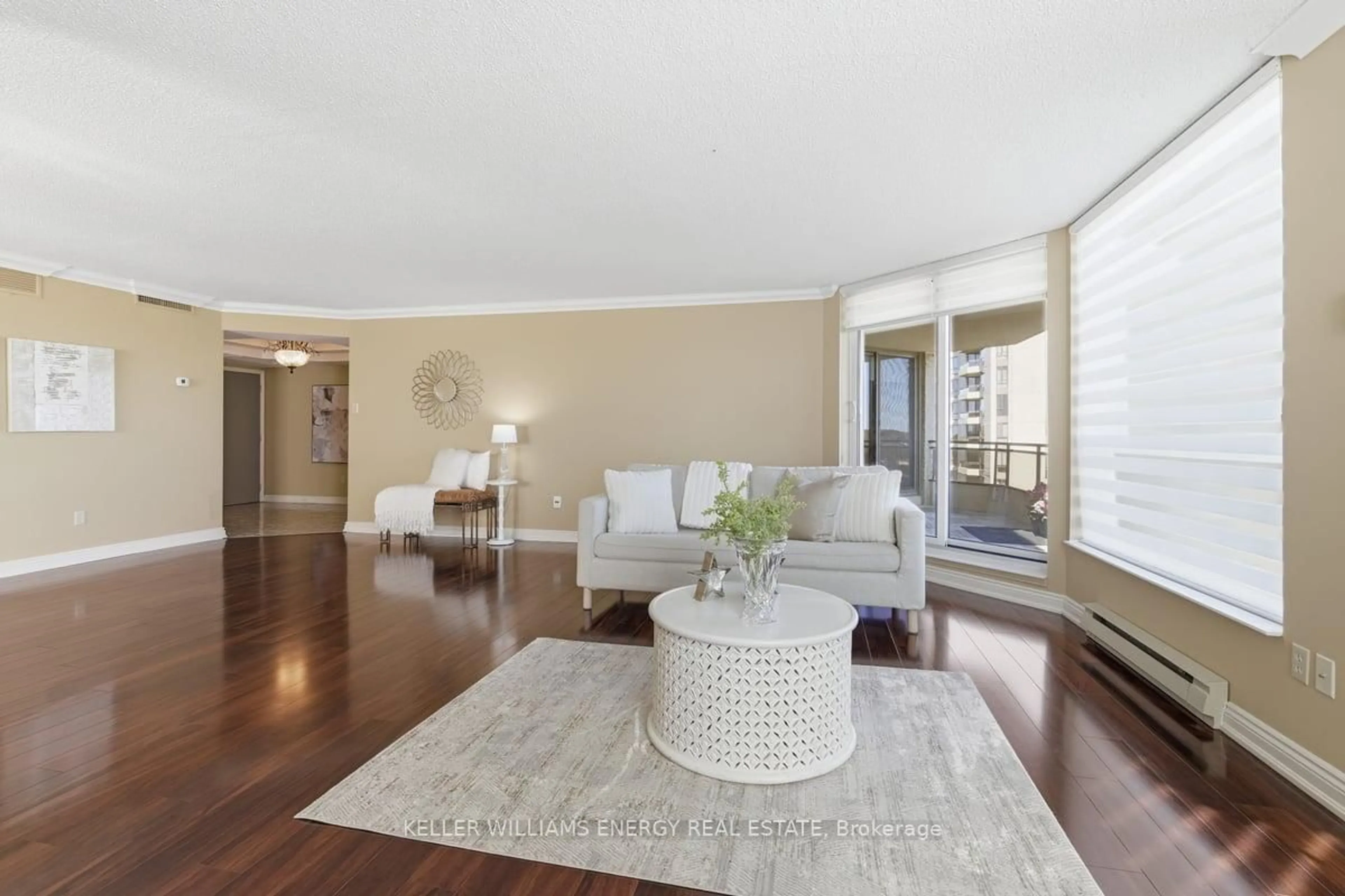 Living room with furniture, unknown for 700 Wilson Rd #1004, Oshawa Ontario L1G 7T5