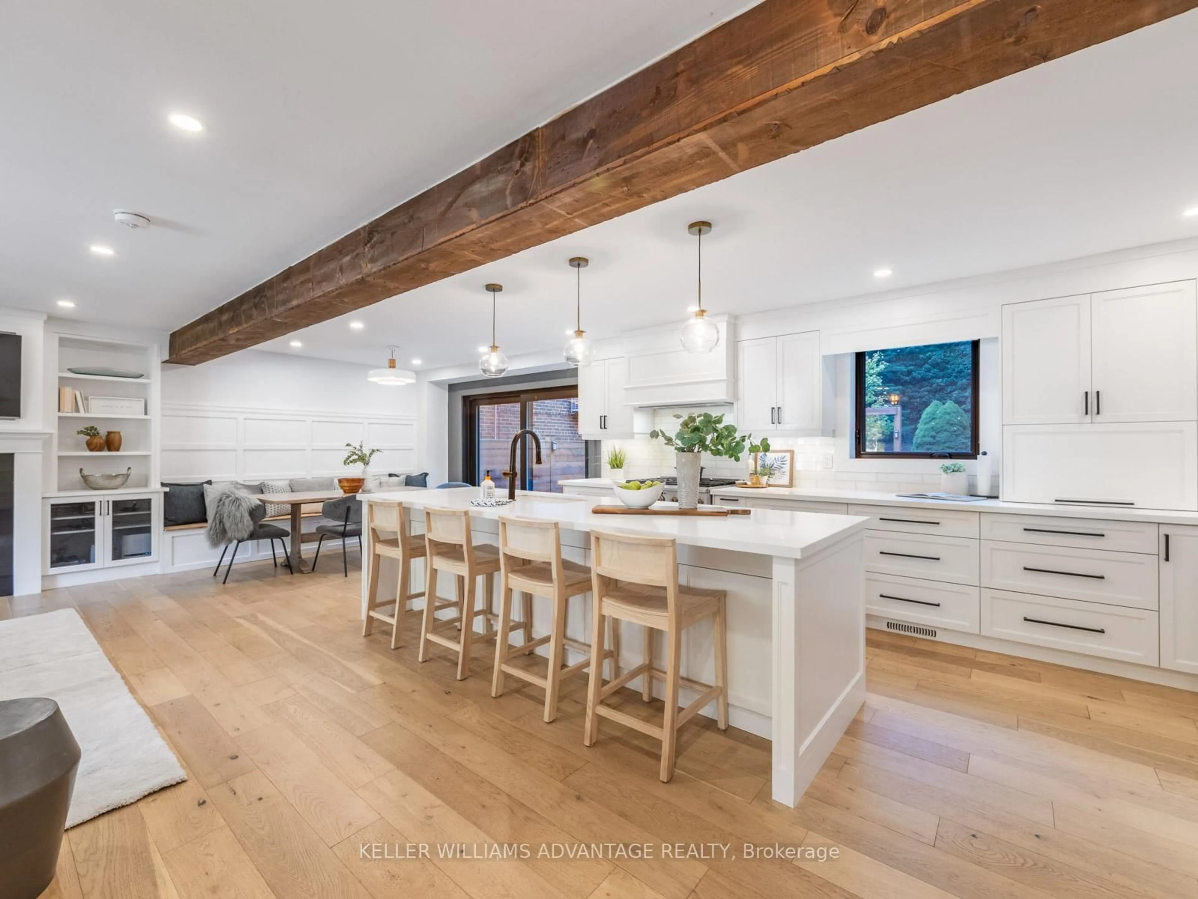 Open concept kitchen, unknown for 93 Glen Davis Cres, Toronto Ontario M4E 1X7