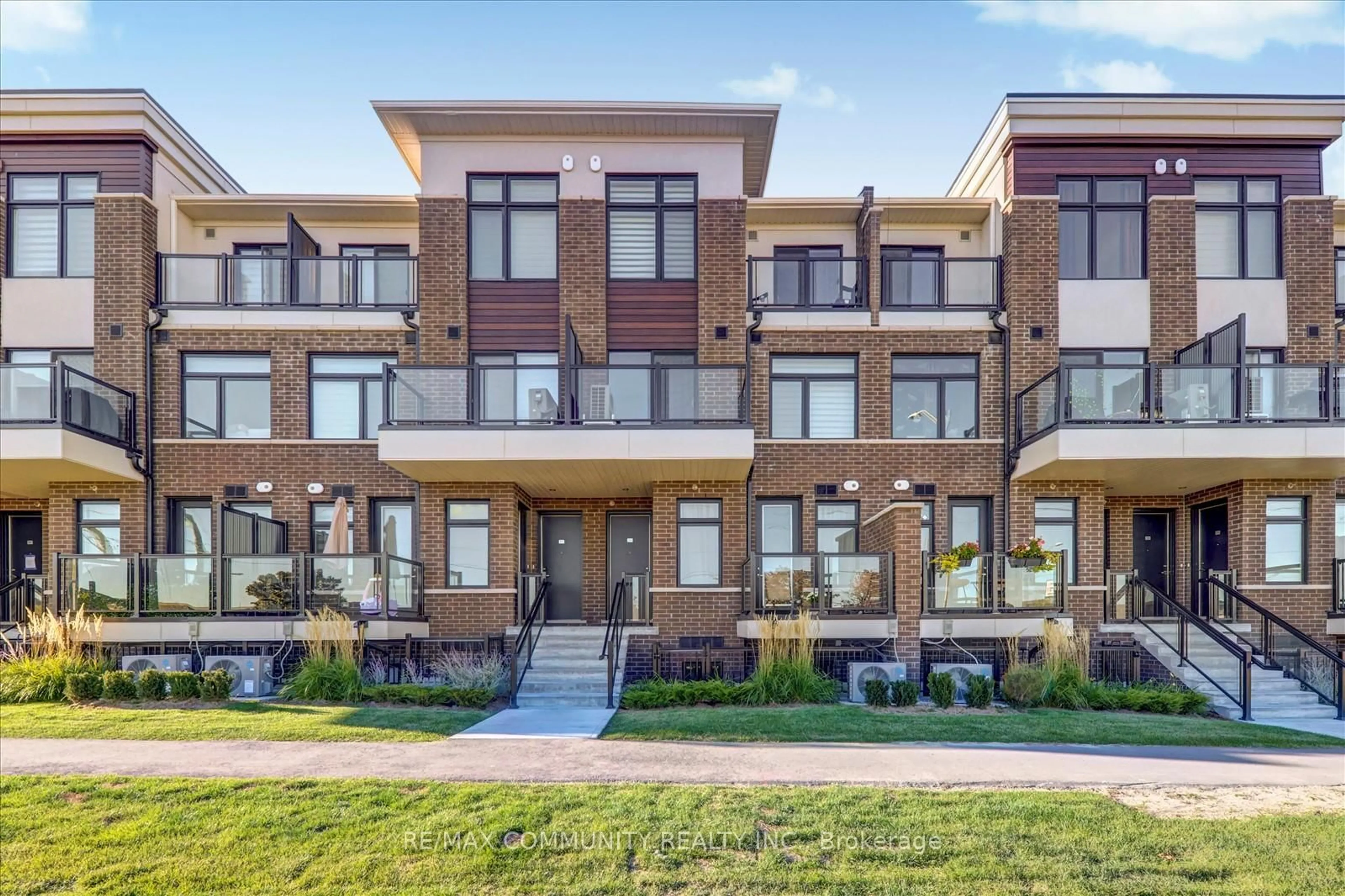 Home with brick exterior material, street for 755 Omega Dr #323, Pickering Ontario L1V 0H1
