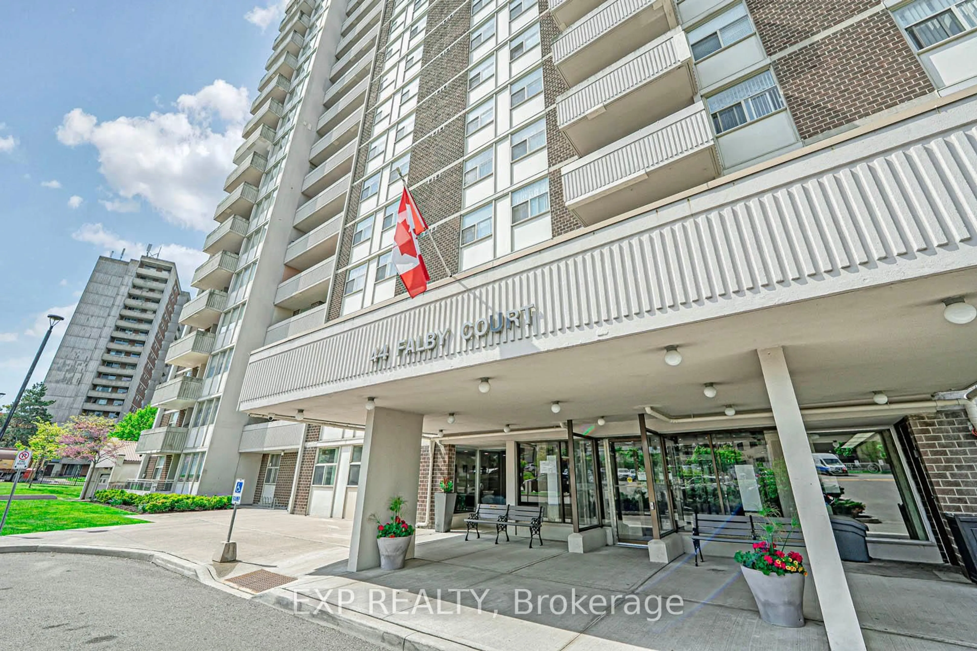 Indoor foyer for 44 Falby Crt ##402, Ajax Ontario L1S 3L1