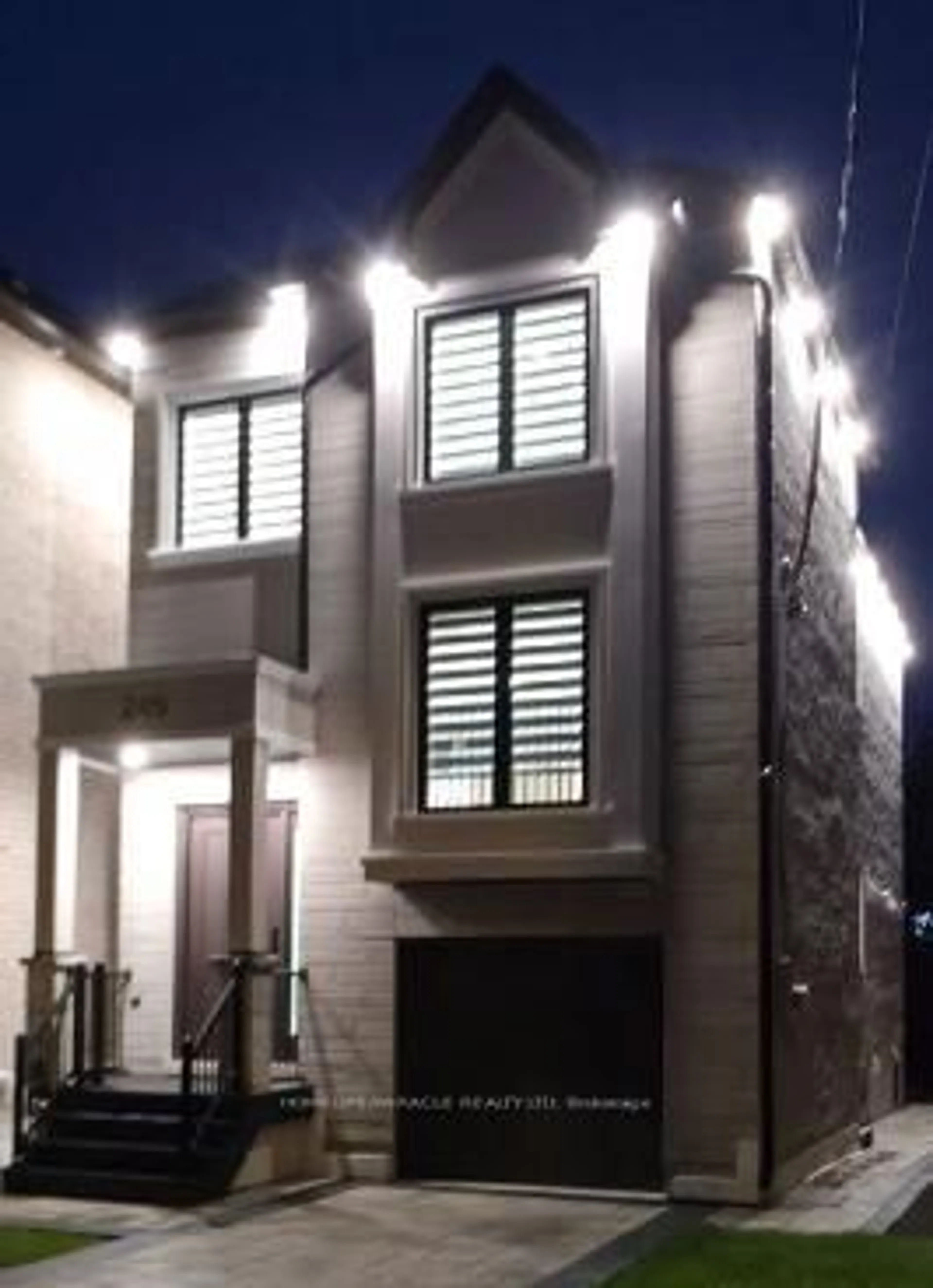 Home with brick exterior material, street for 245 Ferris Rd, Toronto Ontario M4B 1H2
