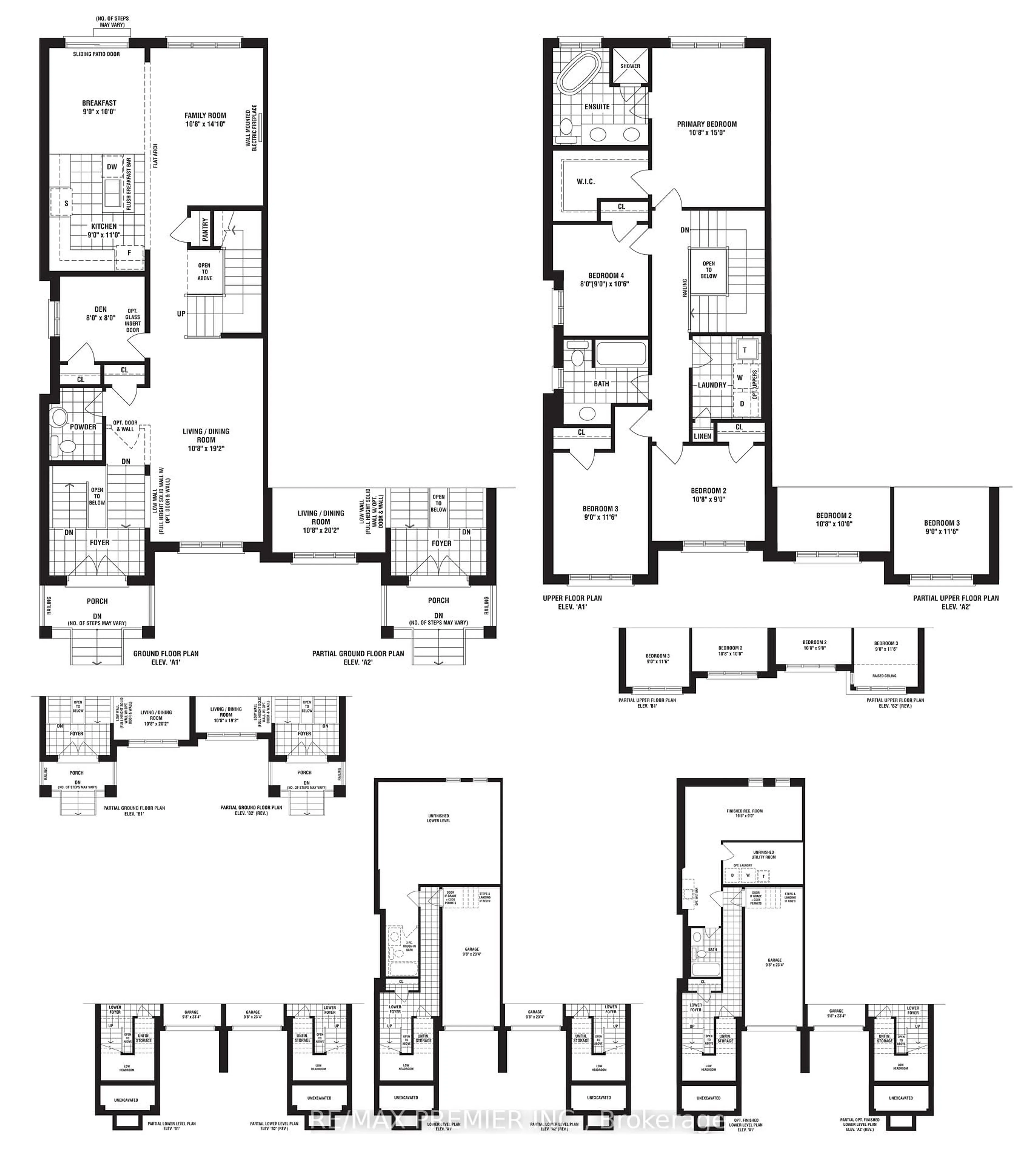 Floor plan for 1288 Winding Woods Tr #Lot 107L, Pickering Ontario L1X 2R2