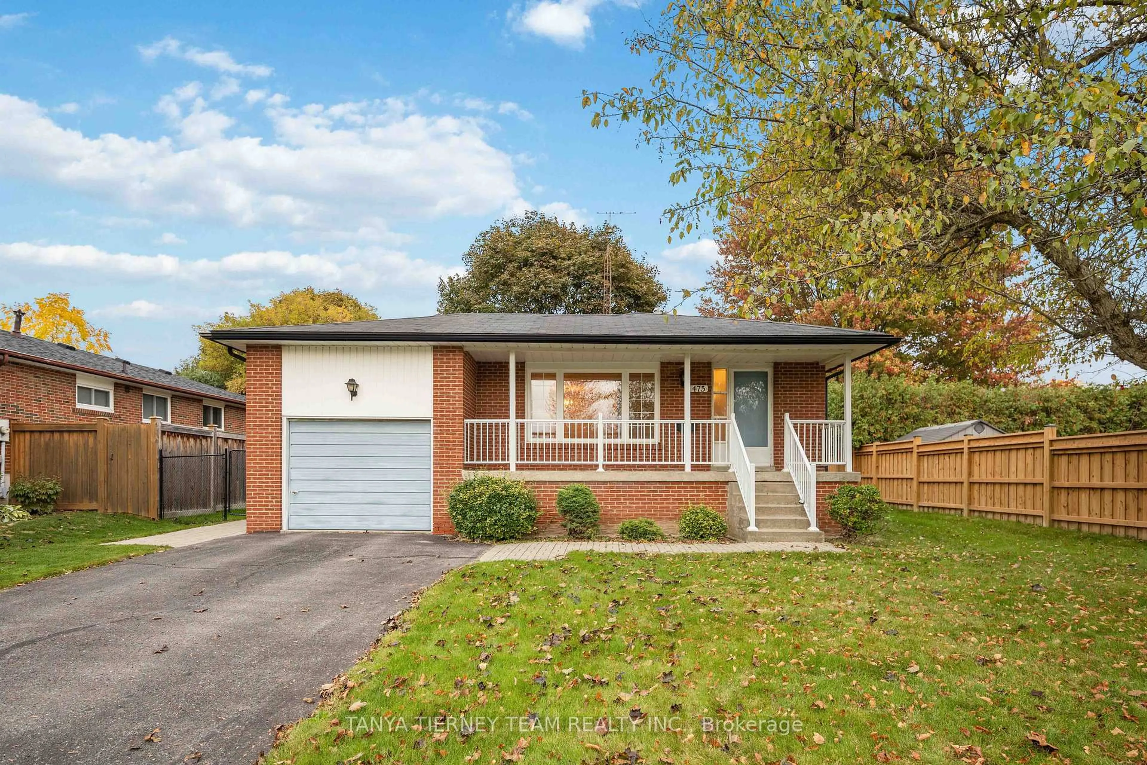 Home with brick exterior material, street for 475 Central Pk Blvd, Oshawa Ontario L1G 6A2