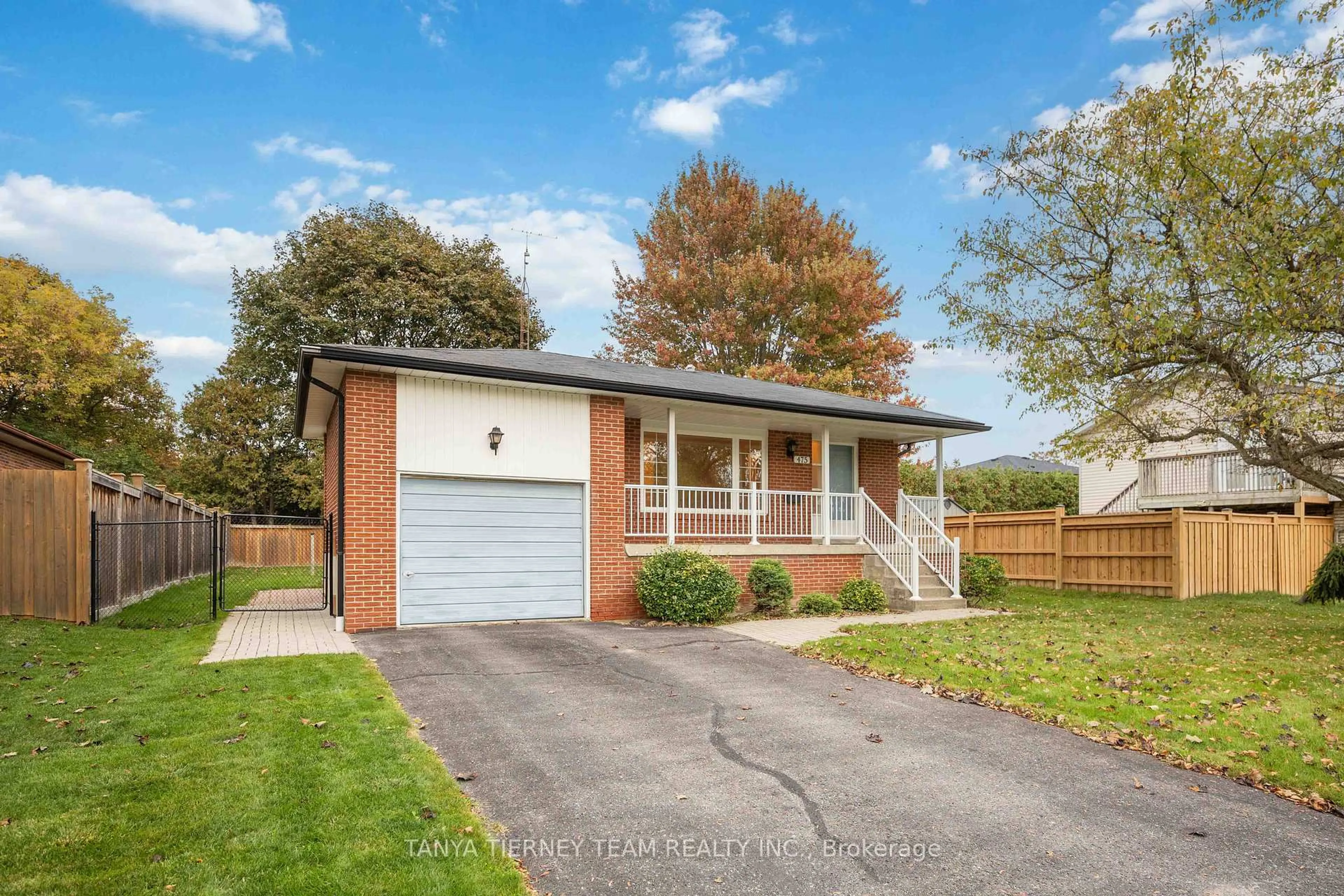 Home with brick exterior material, street for 475 Central Pk Blvd, Oshawa Ontario L1G 6A2