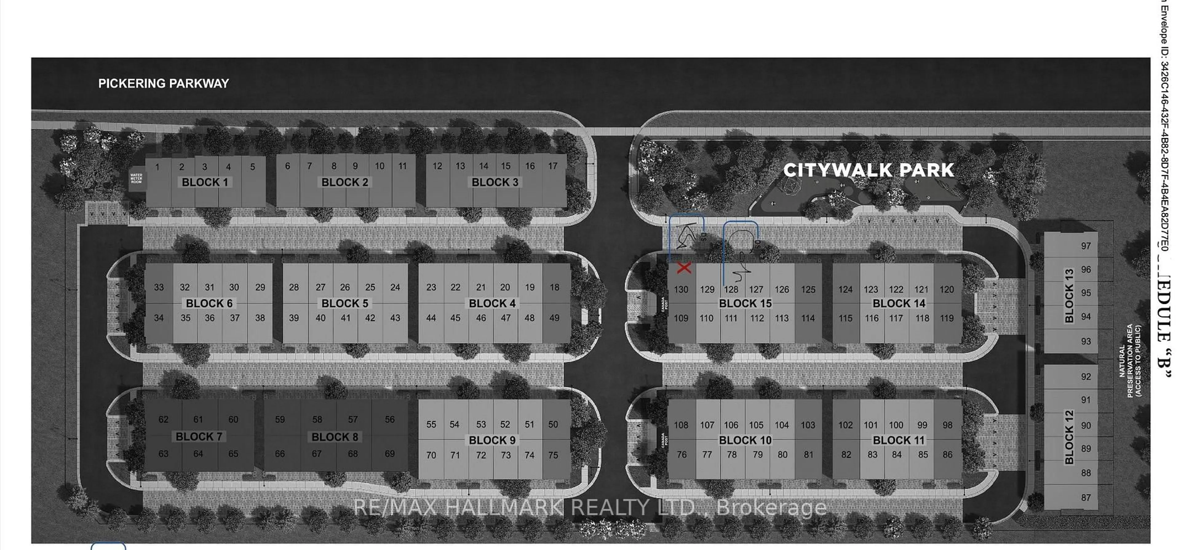 Floor plan for 1865 Pickering Pkwy #101, Pickering Ontario L1V 0H2