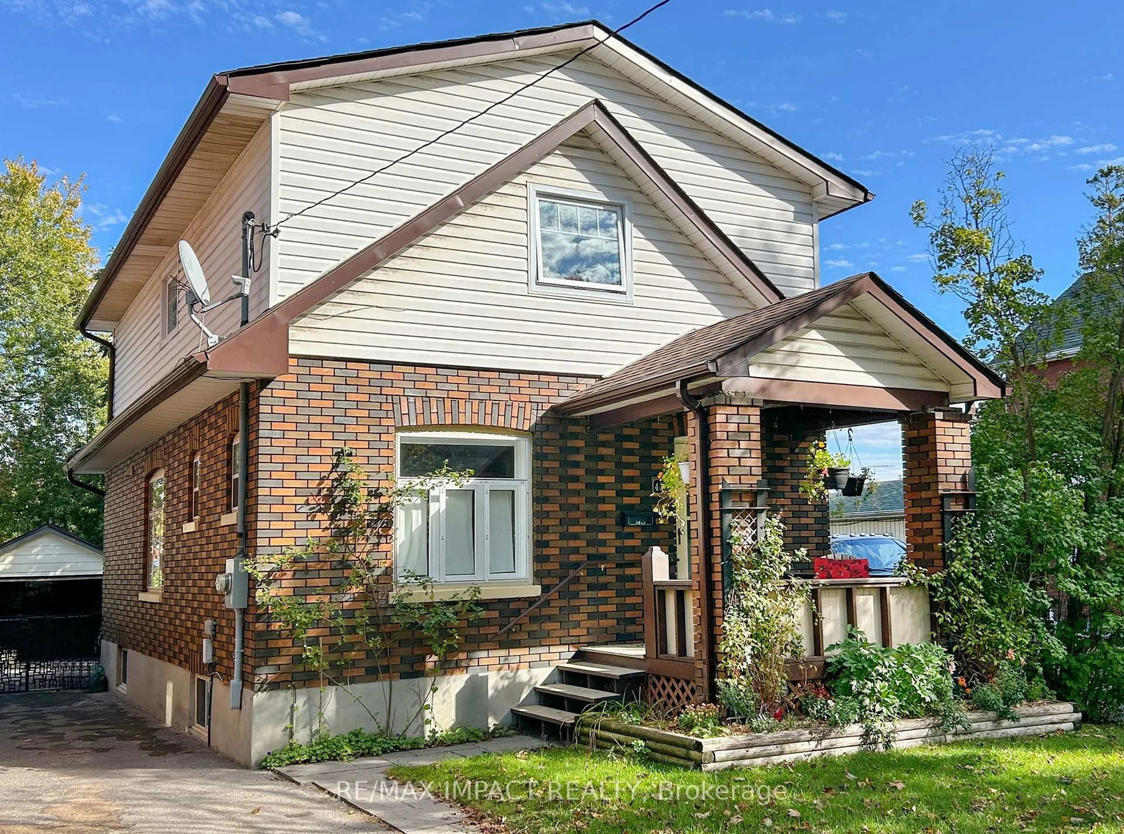 Home with brick exterior material, street for 45 Burk St, Oshawa Ontario L1J 4C1