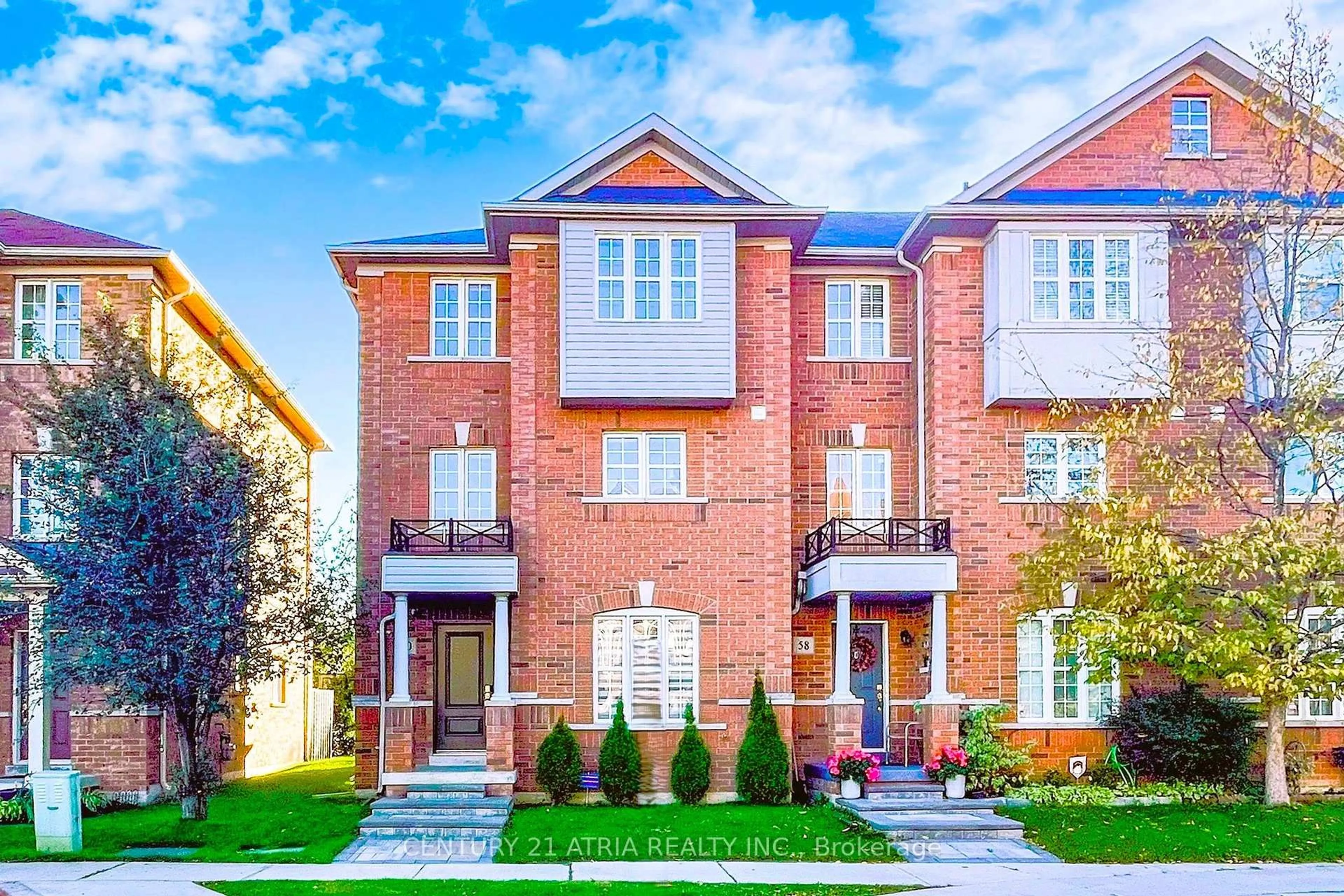 Home with brick exterior material, street for 60 Huxtable Lane, Toronto Ontario M1B 0A3