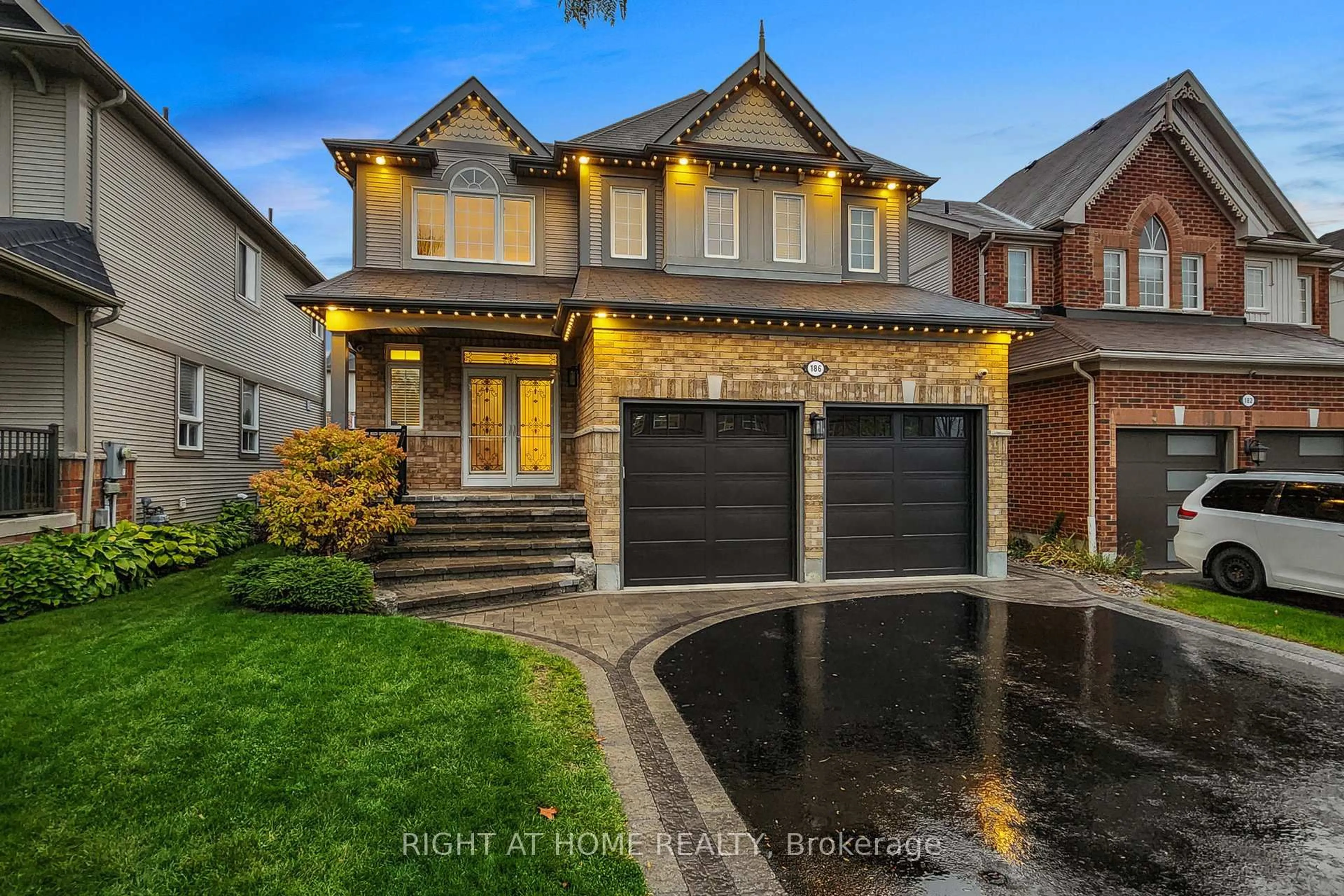 Home with brick exterior material, street for 186 Bons Ave, Clarington Ontario L1C 0H8