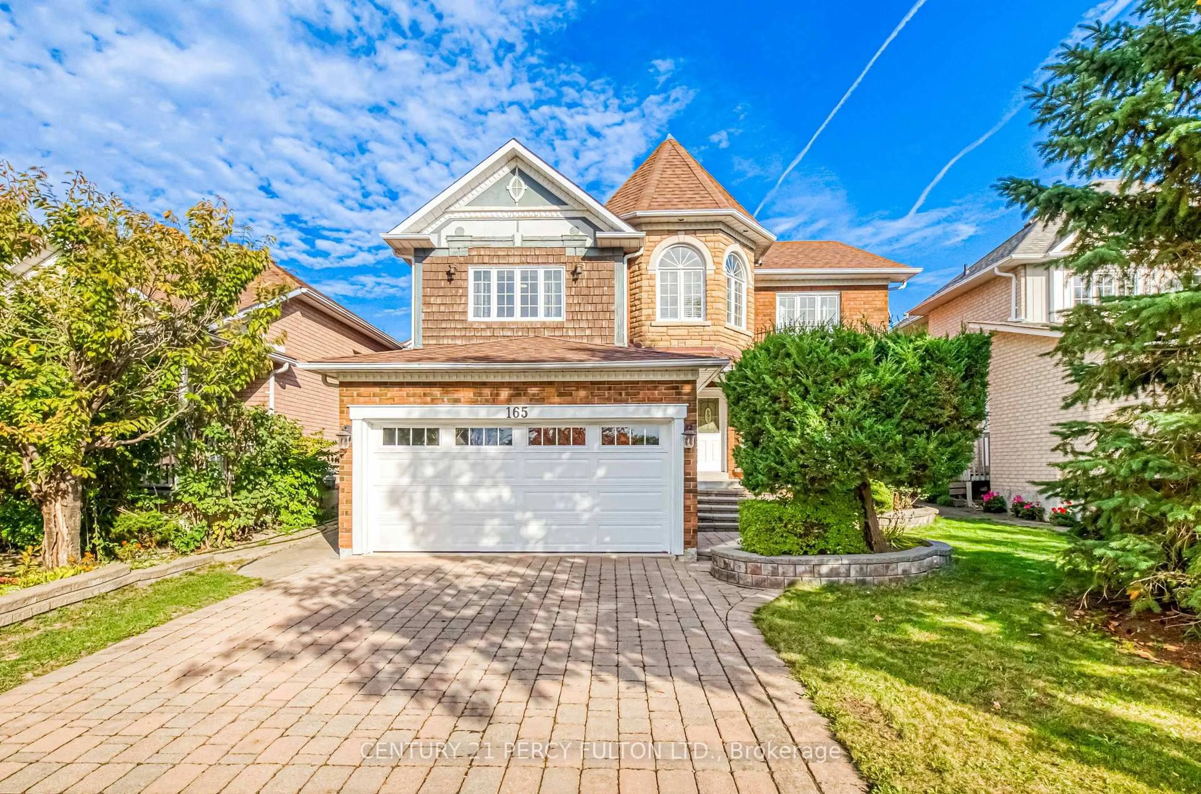 Home with brick exterior material, street for 165 Elizabeth St, Ajax Ontario L1T 3Y4