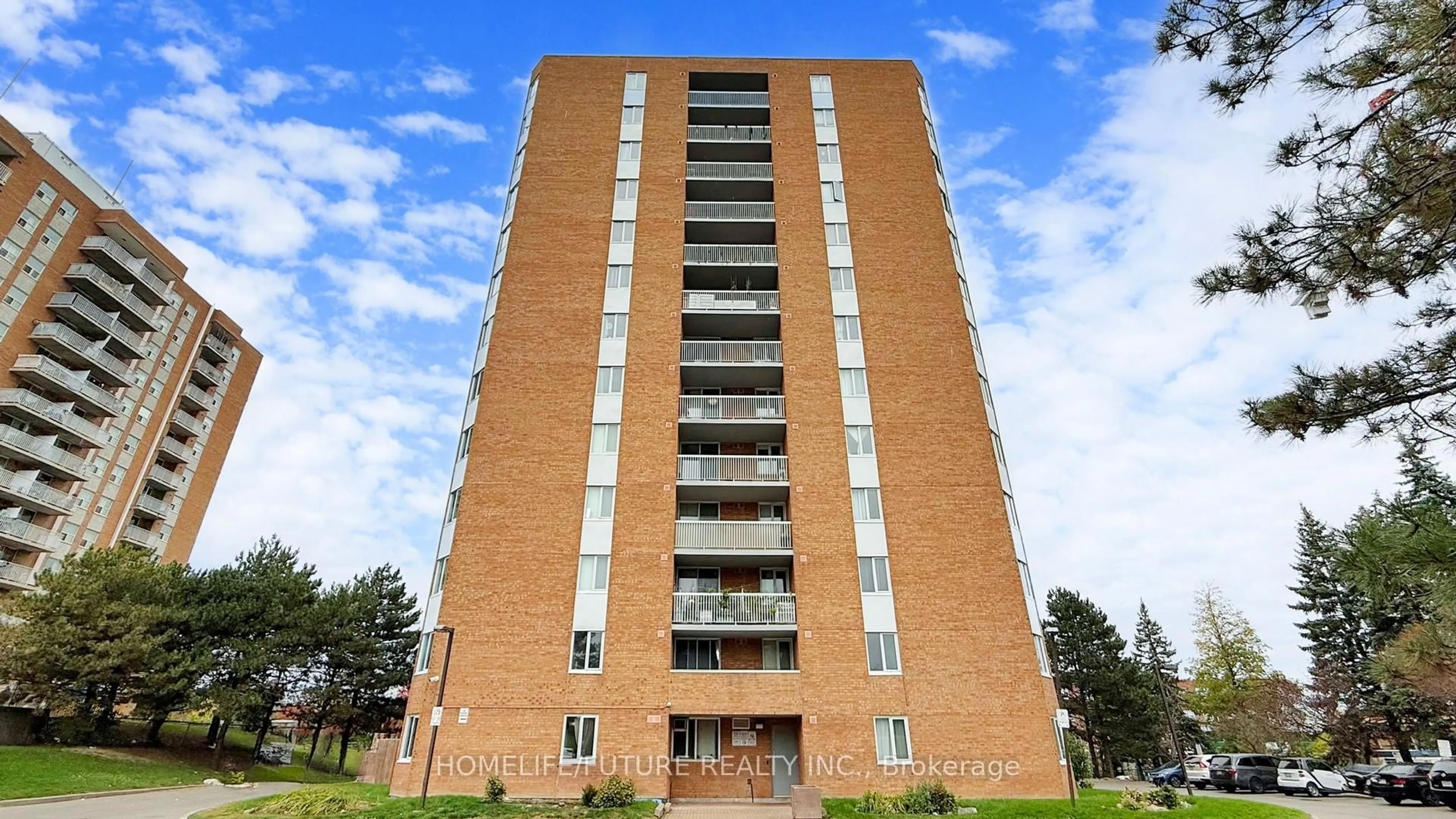 Home with brick exterior material, building for 15 Sewells Rd #204, Toronto Ontario M1B 3V7