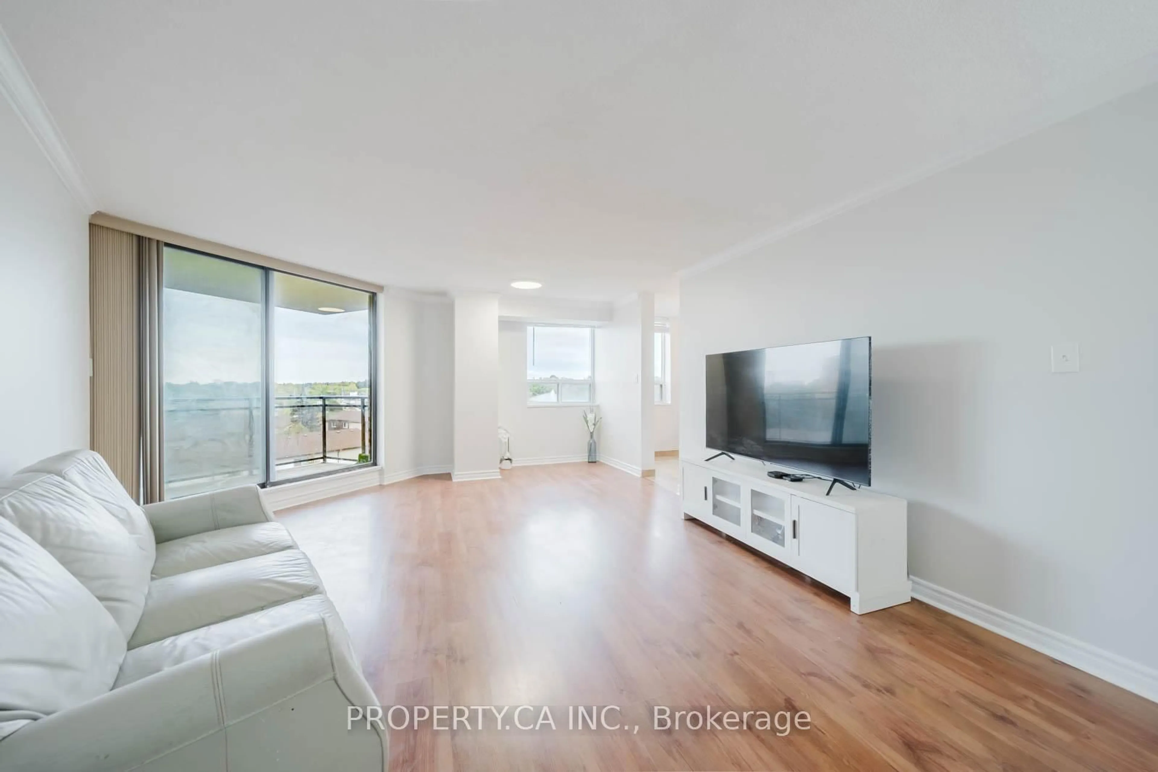 Living room with furniture, unknown for 121 Trudelle St #609, Toronto Ontario M1J 3K4