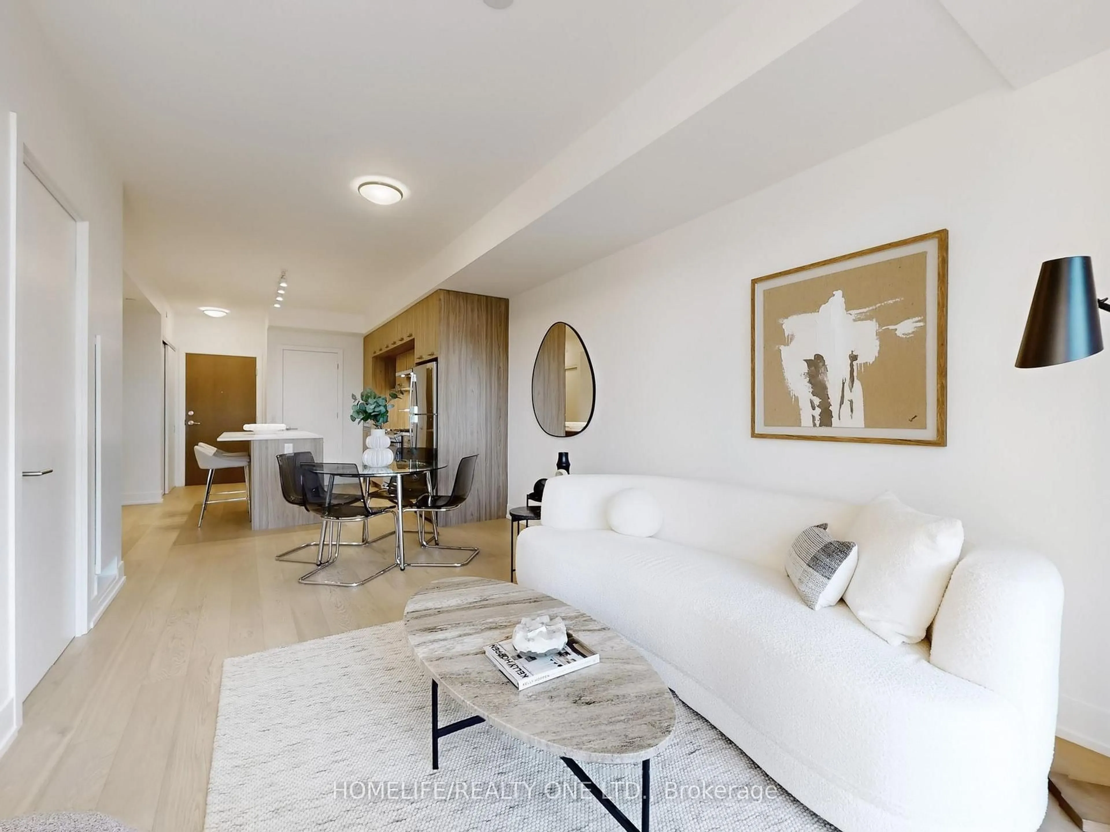 Living room with furniture, unknown for 1331 Queen St #402, Toronto Ontario M4L 0B1