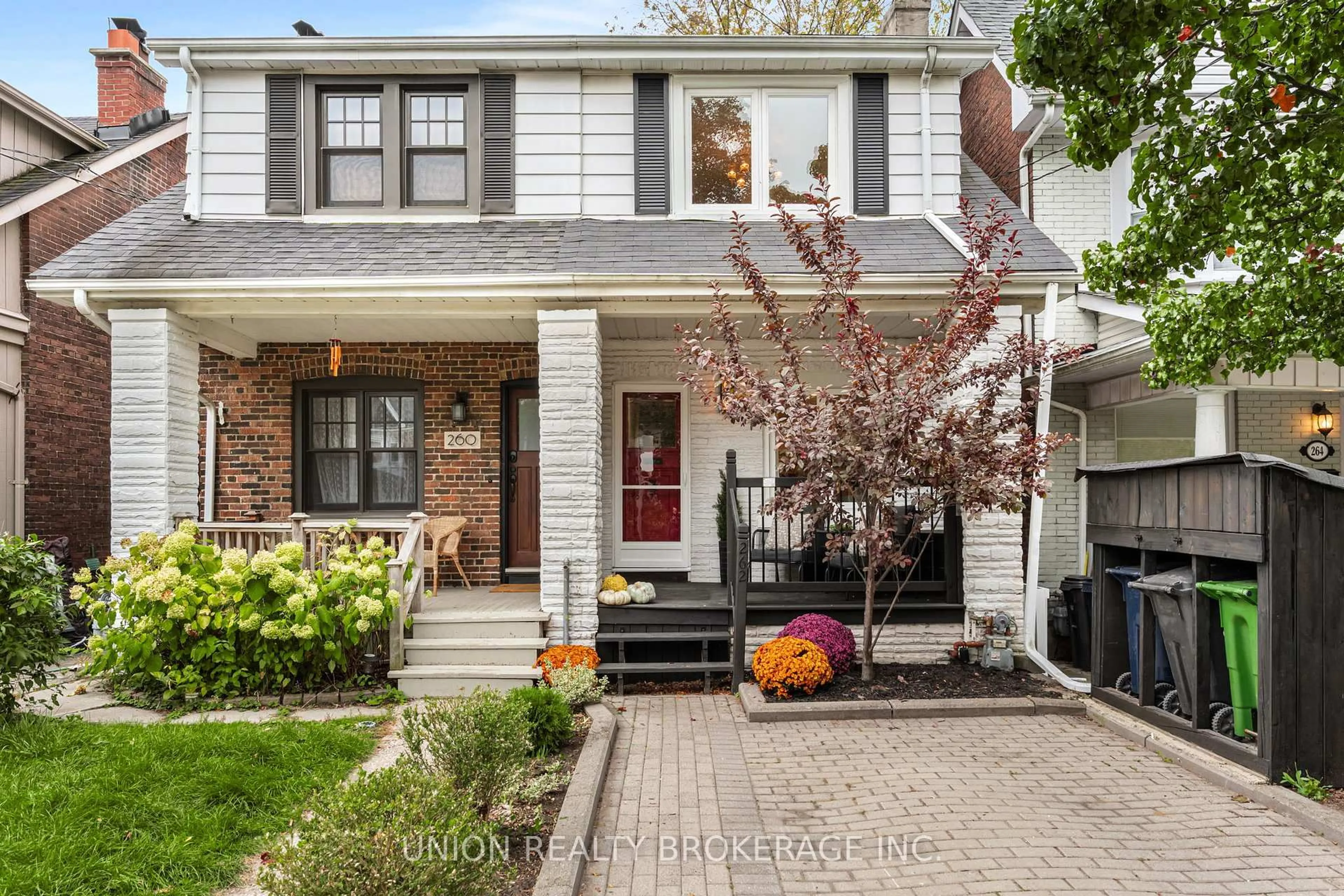 Home with brick exterior material, street for 262 Silver Birch Ave, Toronto Ontario M4E 3L5