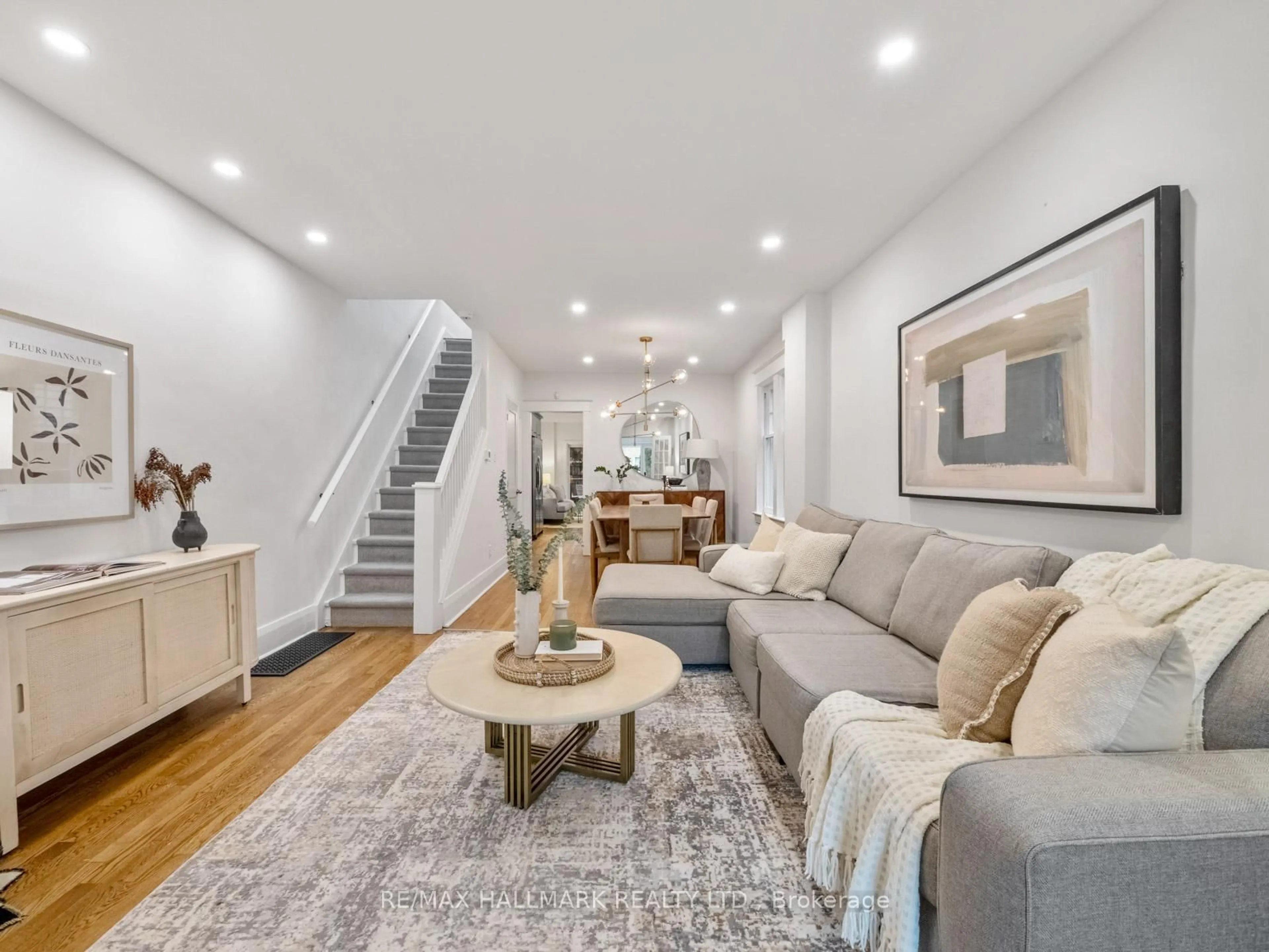 Living room with furniture, unknown for 173 Wheeler Ave, Toronto Ontario M4L 3V5
