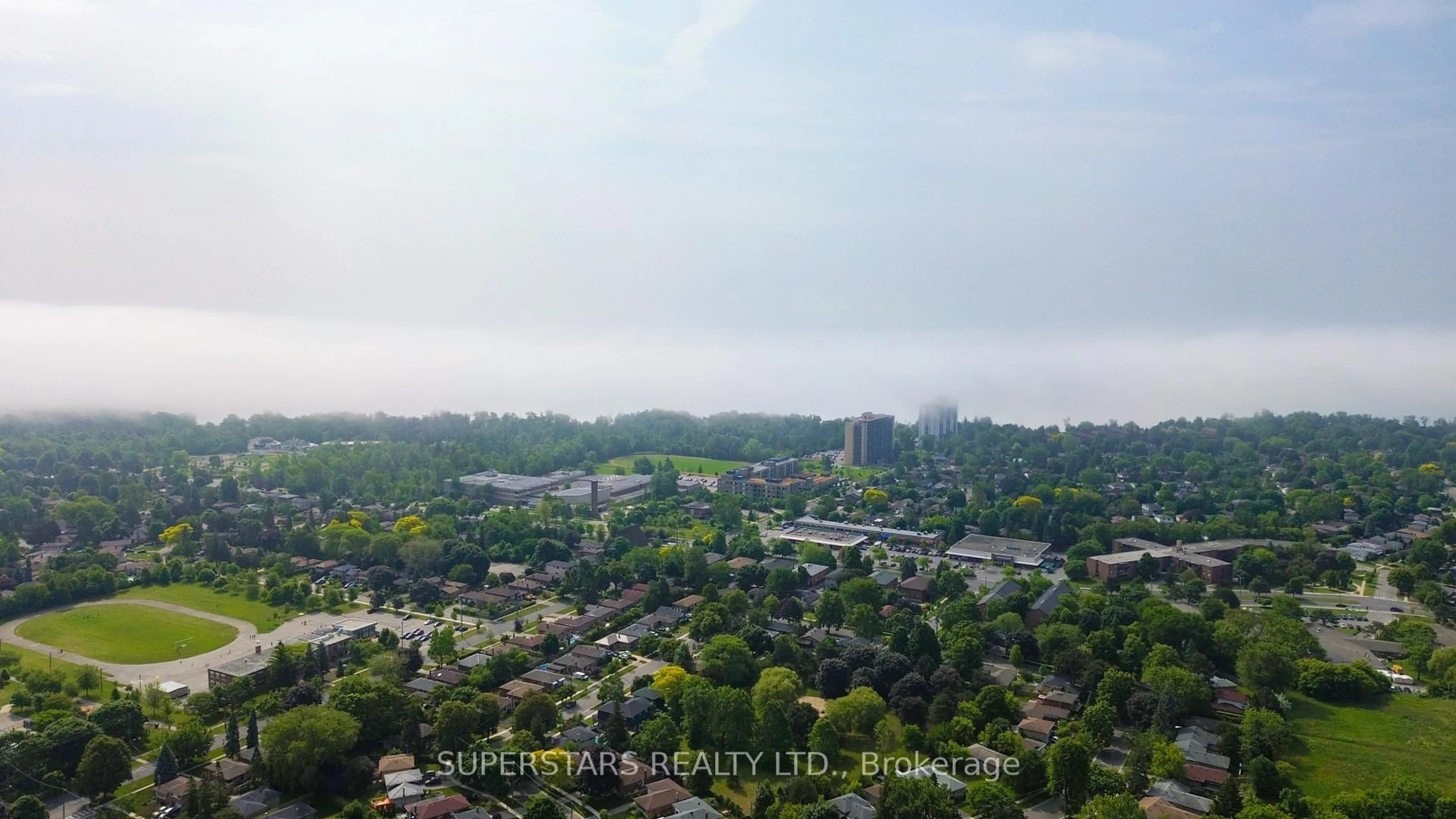 A pic from outside/outdoor area/front of a property/back of a property/a pic from drone, city buildings view from balcony for 20 Guildwood Pkwy #PH14, Toronto Ontario M1E 5B6