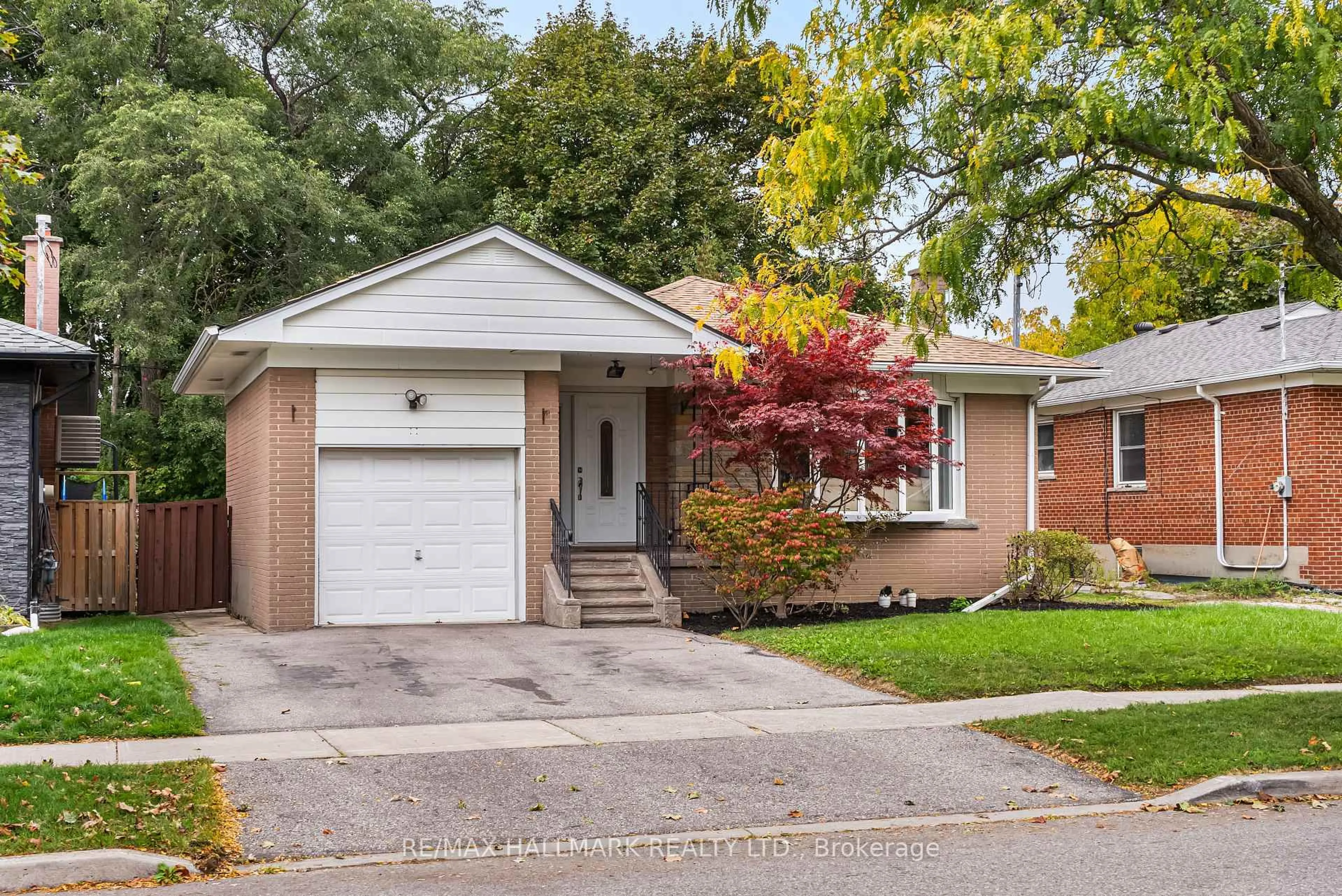 Home with brick exterior material, street for 266 Chine Dr, Toronto Ontario M1M 2L8