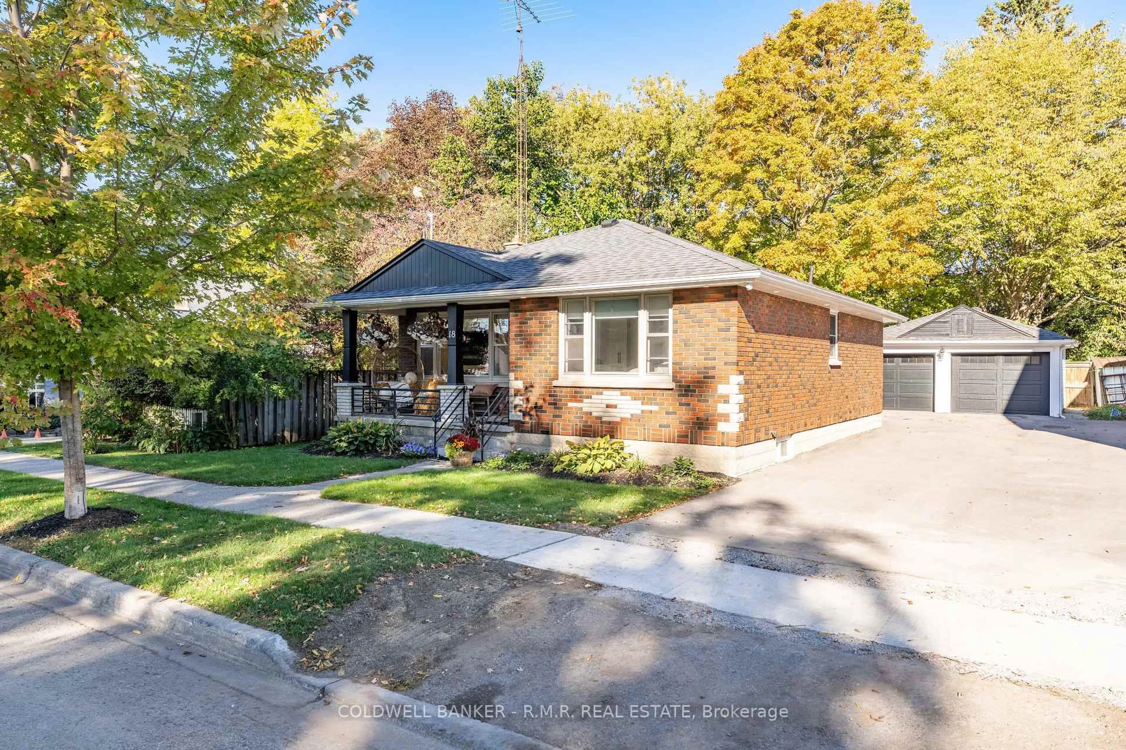 Home with brick exterior material, street for 18 Centreview St, Clarington Ontario L0B 1M0
