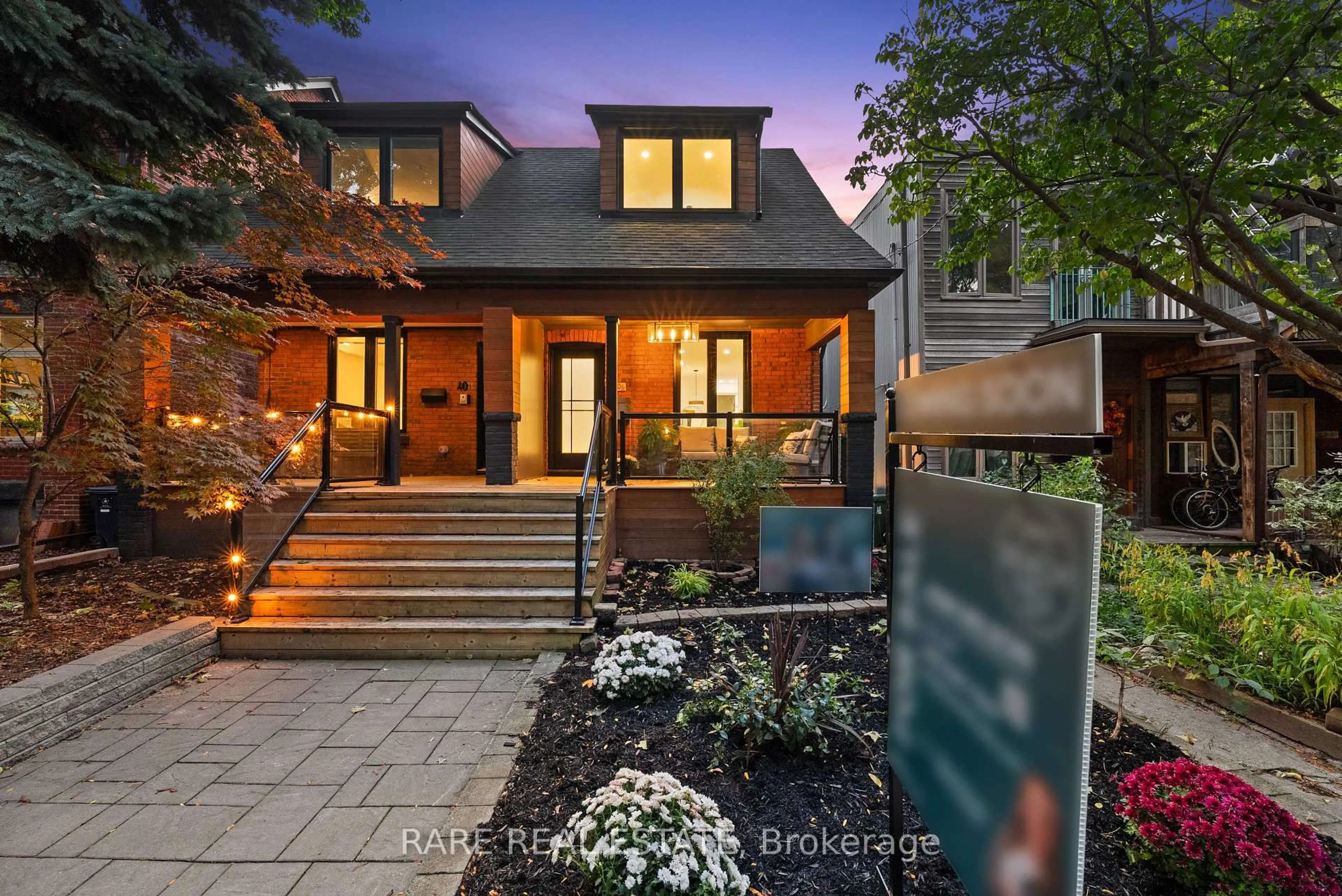 Home with brick exterior material, street for 40 1/2 Morse St, Toronto Ontario M4M 2P6