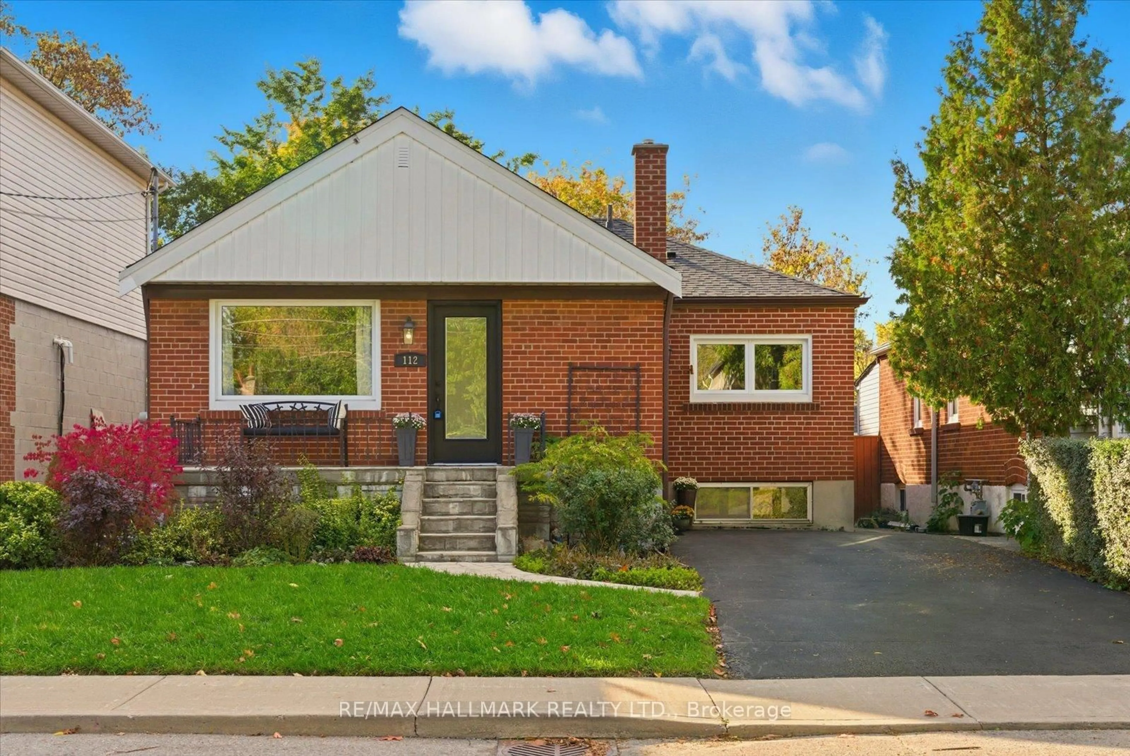 Home with brick exterior material, street for 112 Phillip Ave, Toronto Ontario M1N 3R4
