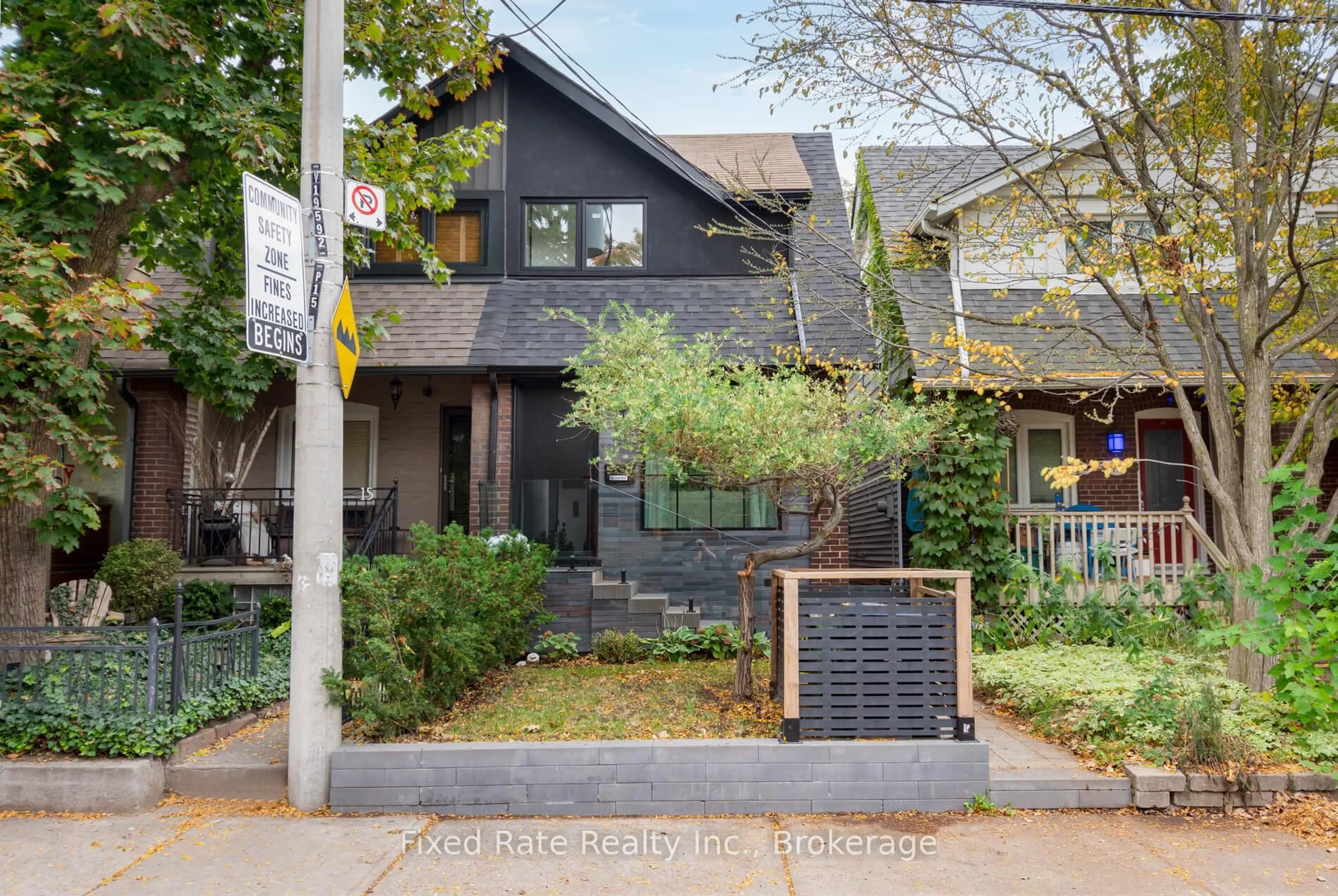 Home with brick exterior material, street for 13 Larchmount Ave, Toronto Ontario M4M 2Y6