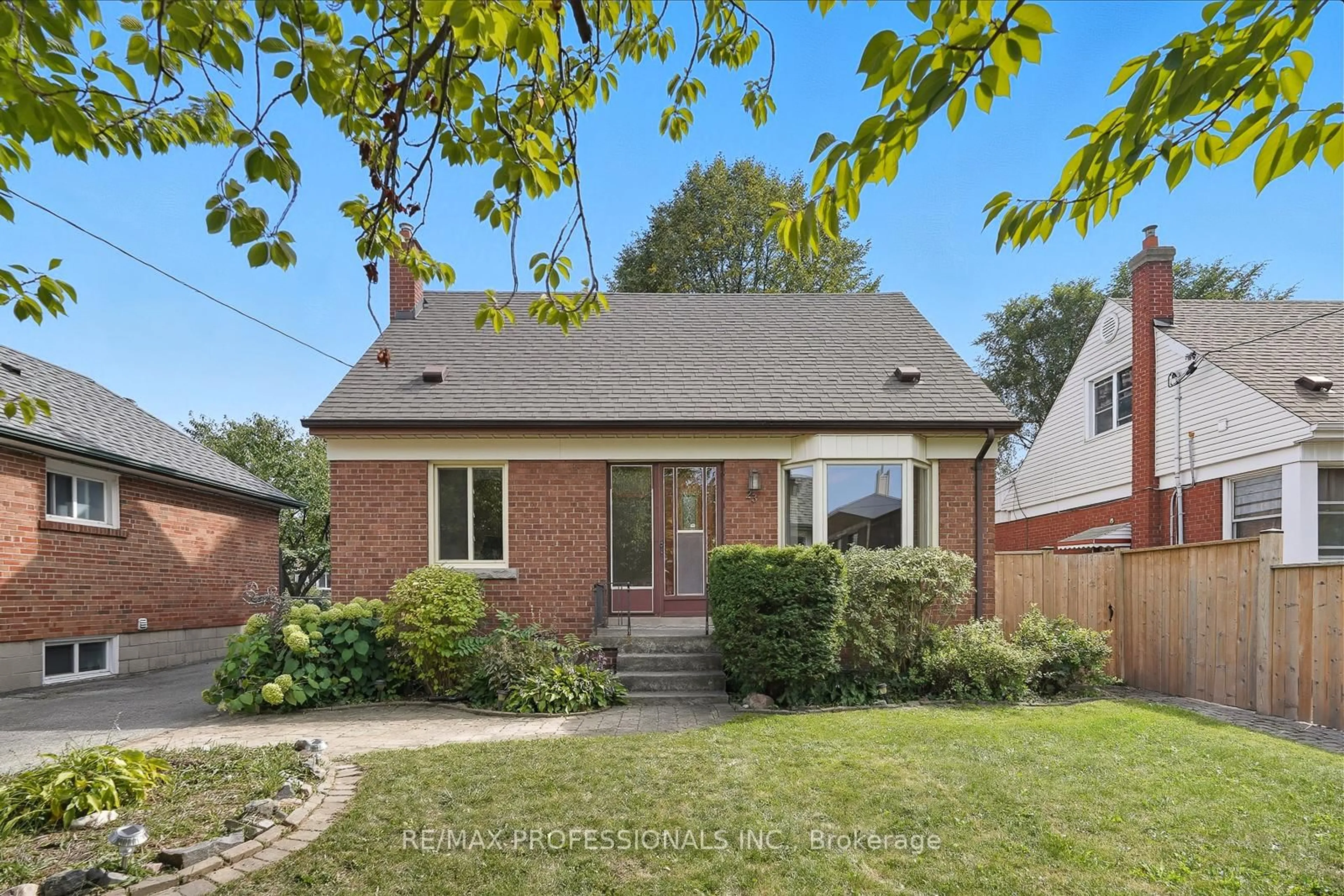 Home with brick exterior material, street for 23 Scotswood Rd, Toronto Ontario M1R 3N3
