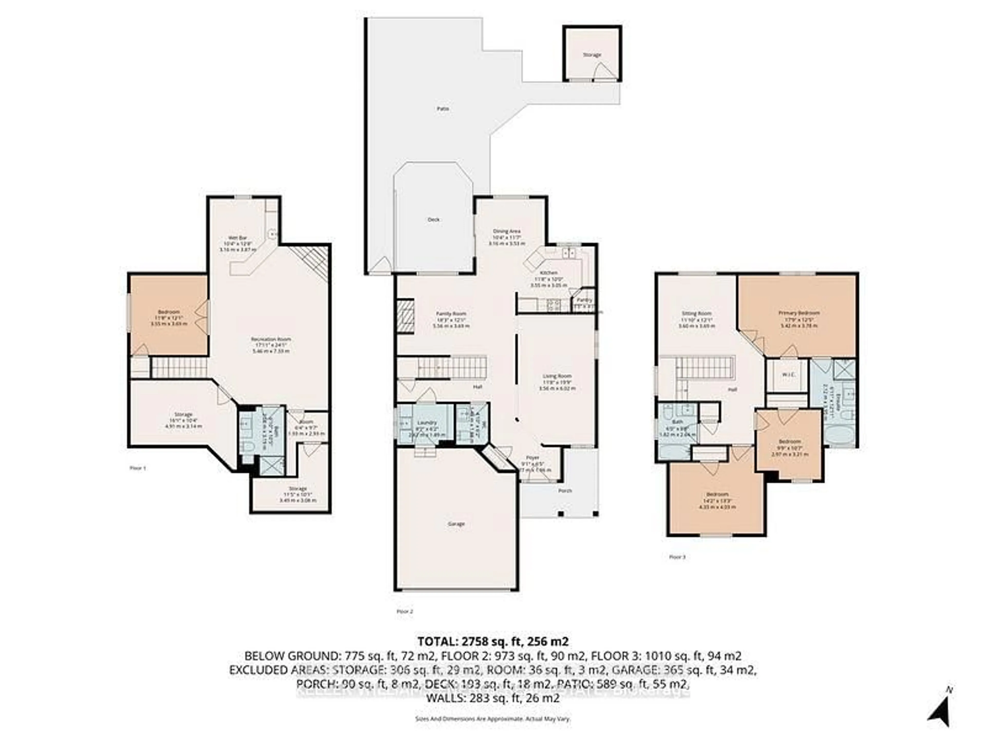 Floor plan for 518 Britannia Ave, Oshawa Ontario L1L 1B7