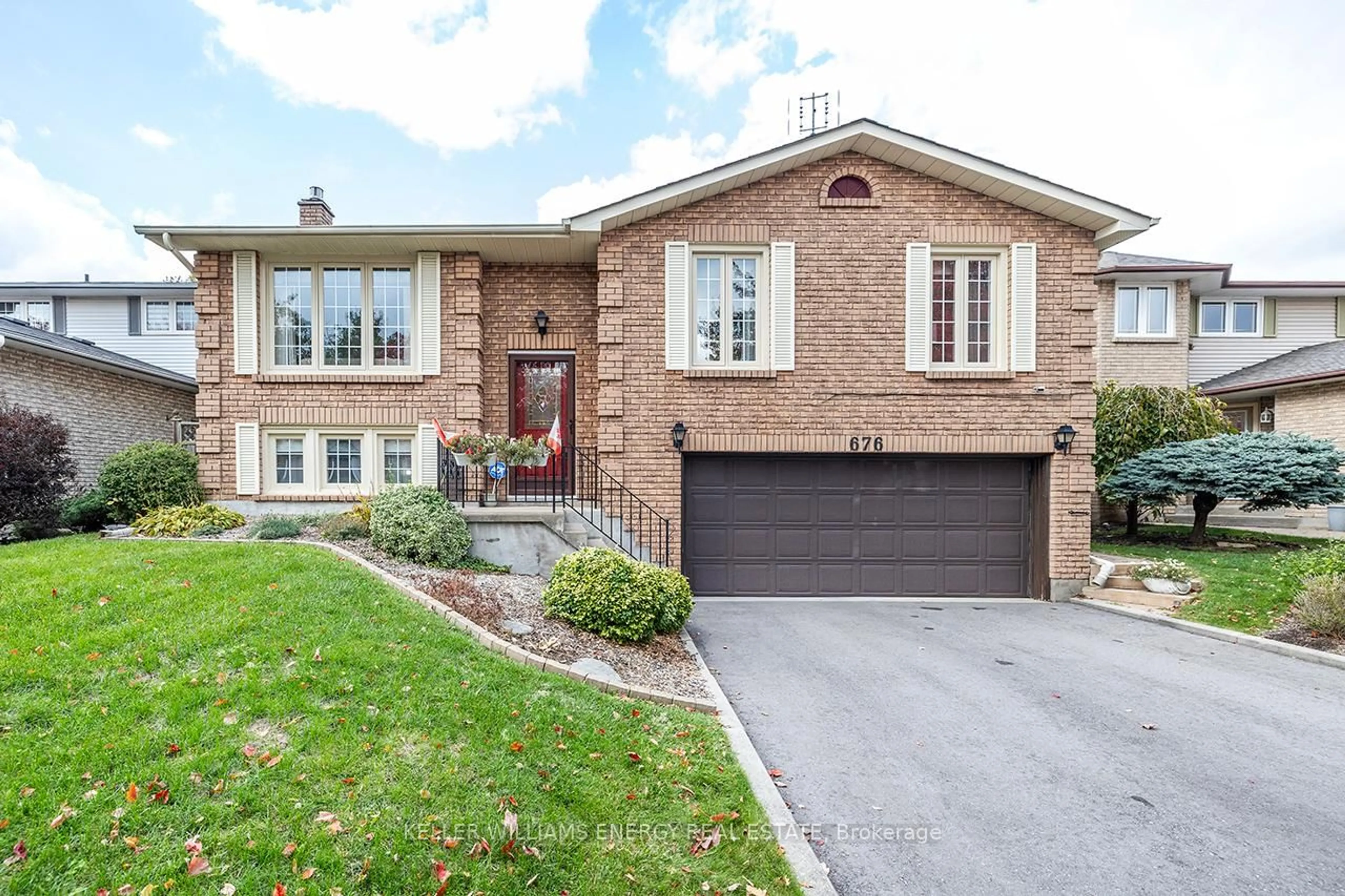 Home with brick exterior material, street for 676 whistler Dr, Oshawa Ontario L1J 7N7