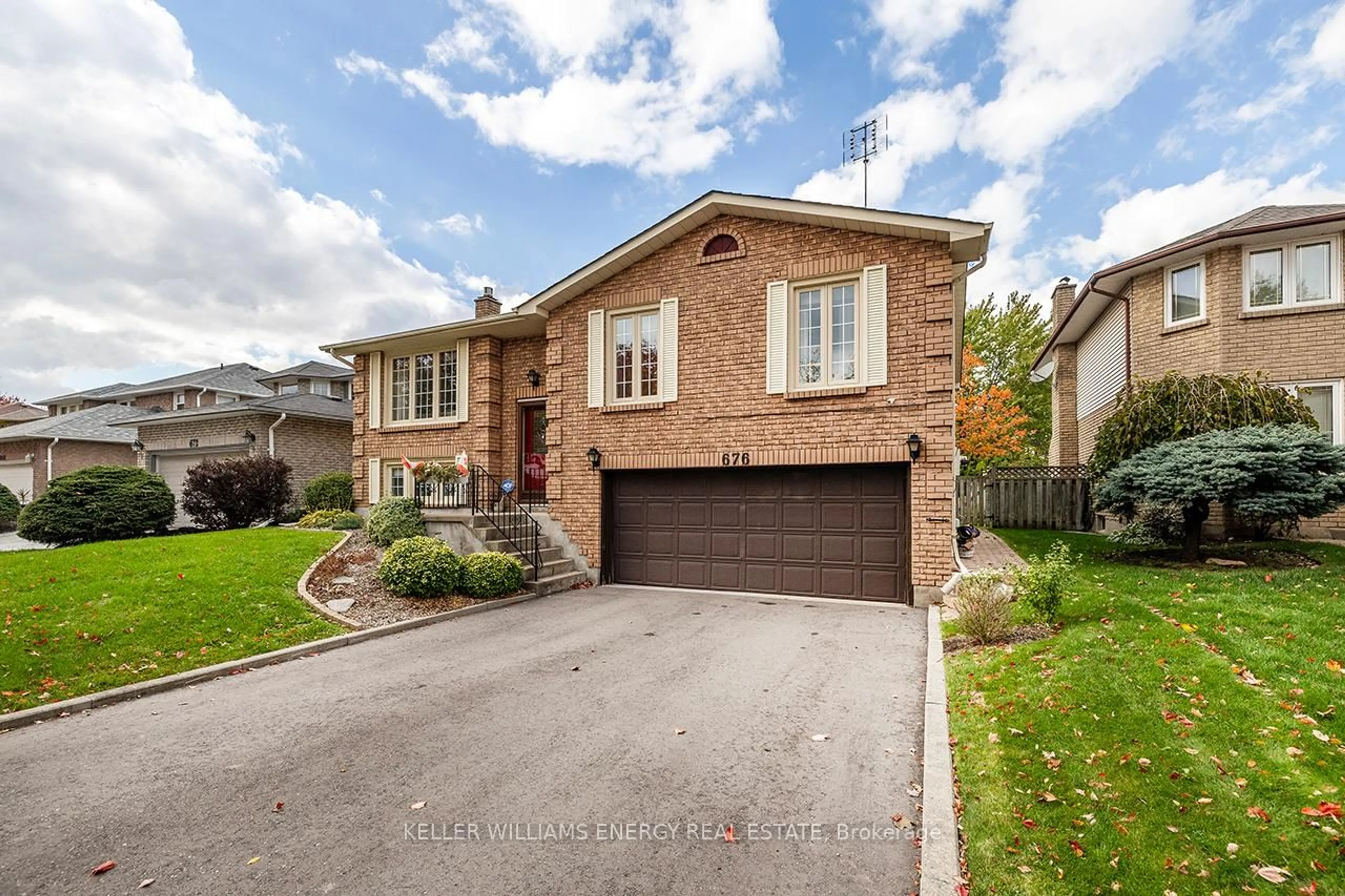 Home with brick exterior material, street for 676 whistler Dr, Oshawa Ontario L1J 7N7
