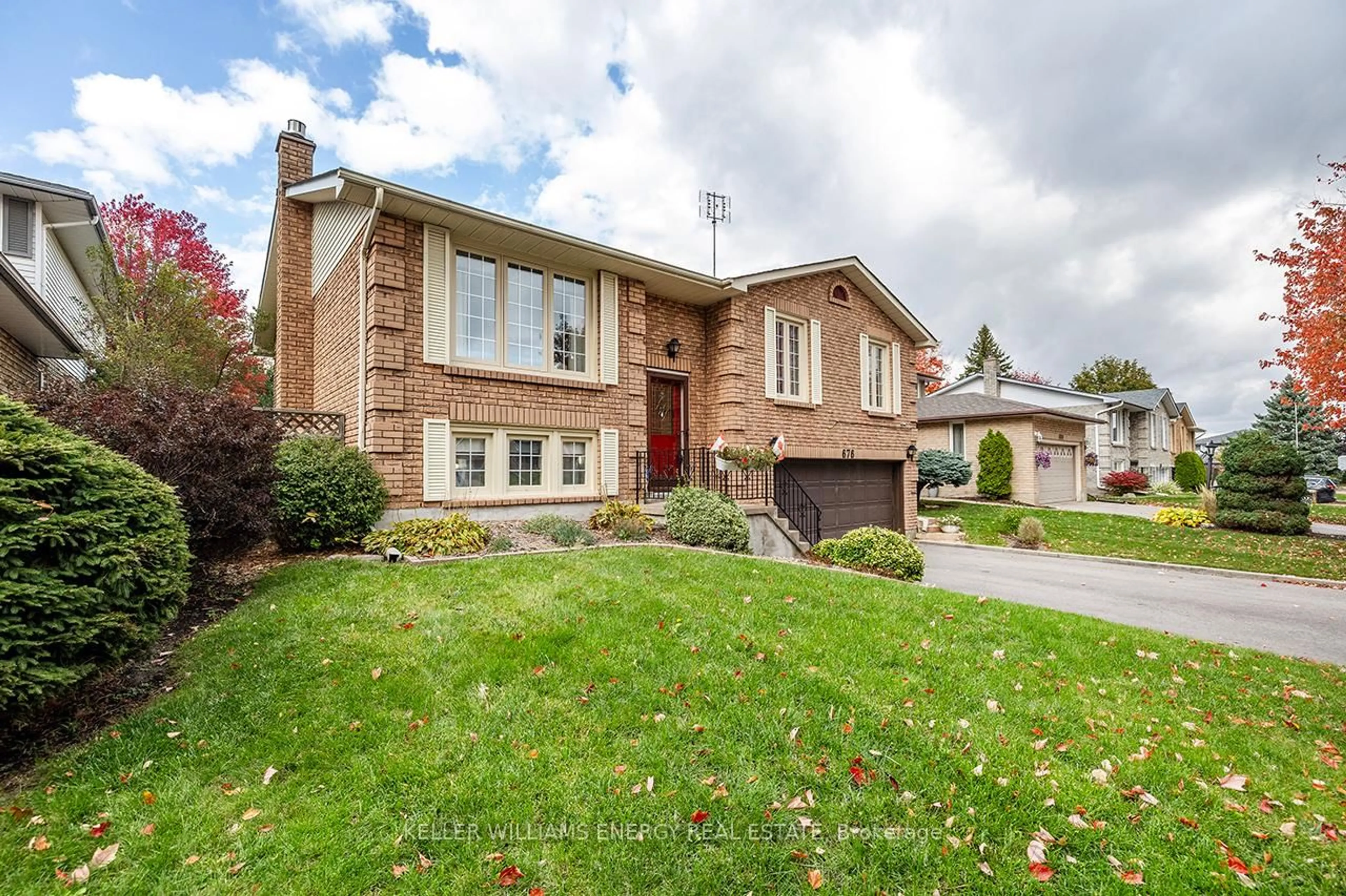 Home with brick exterior material, street for 676 whistler Dr, Oshawa Ontario L1J 7N7
