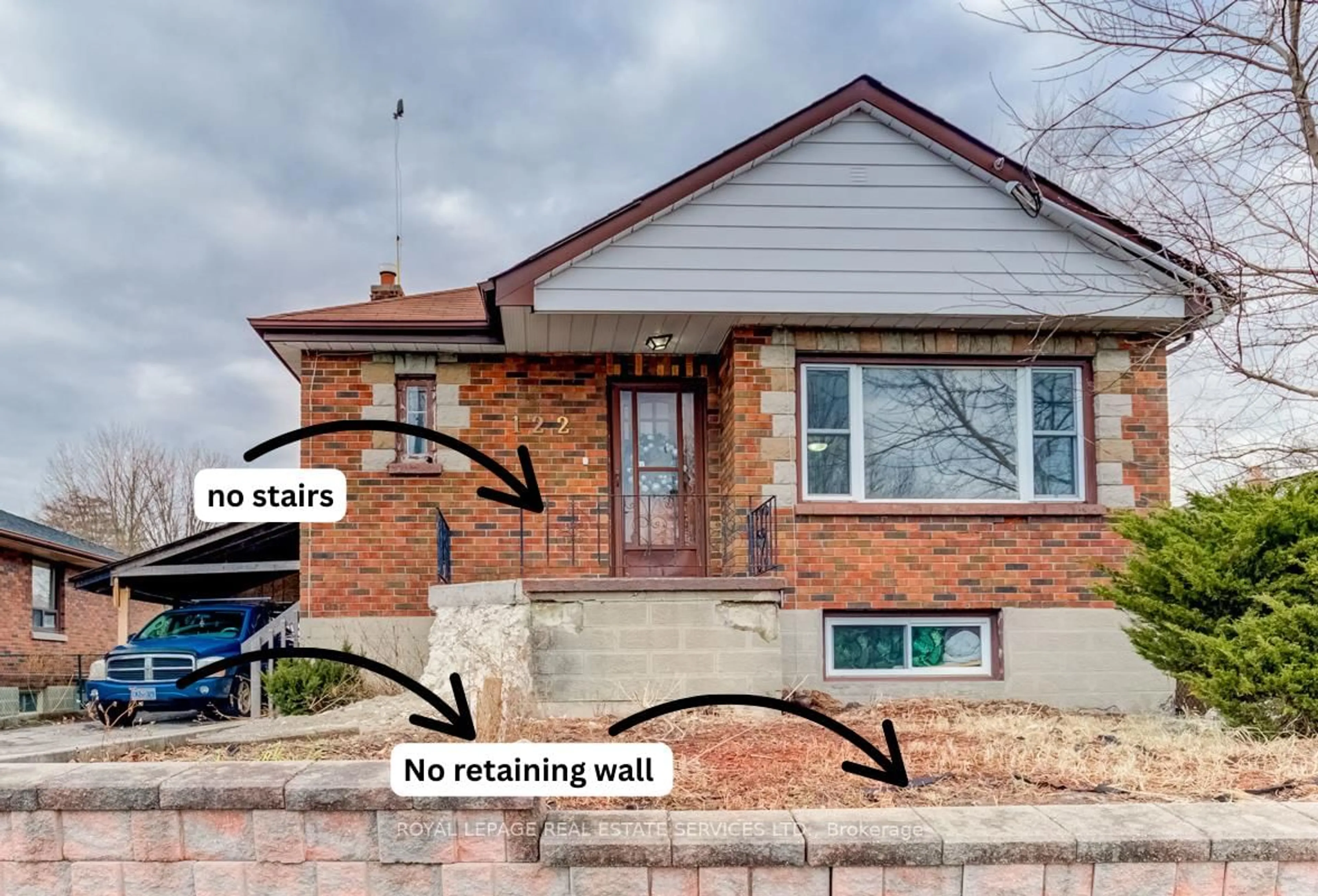 Home with brick exterior material, building for 122 Chadburn St, Oshawa Ontario L1H 5V4