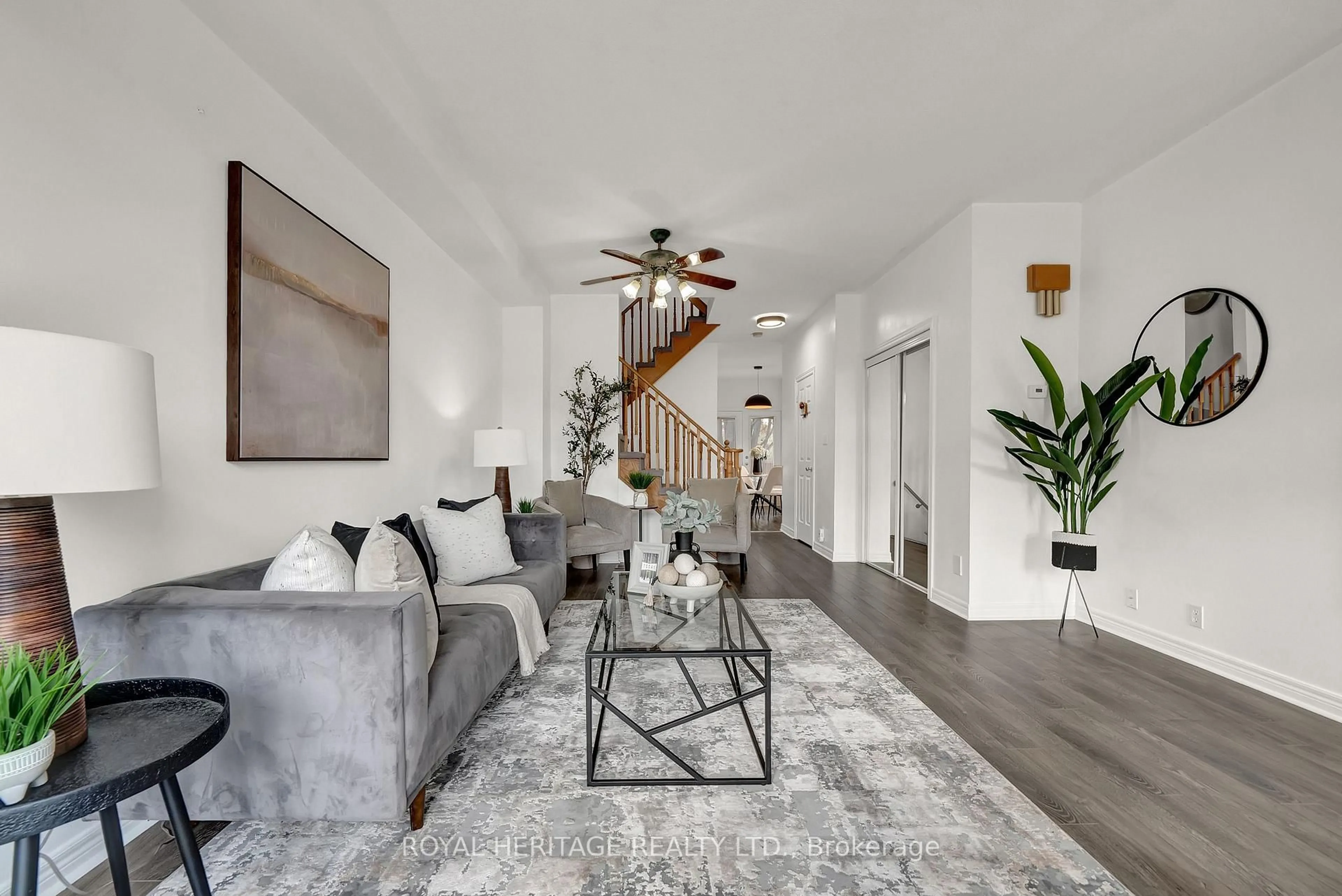 Living room with furniture, unknown for 1330 Altona Rd #38, Pickering Ontario L1V 7E8