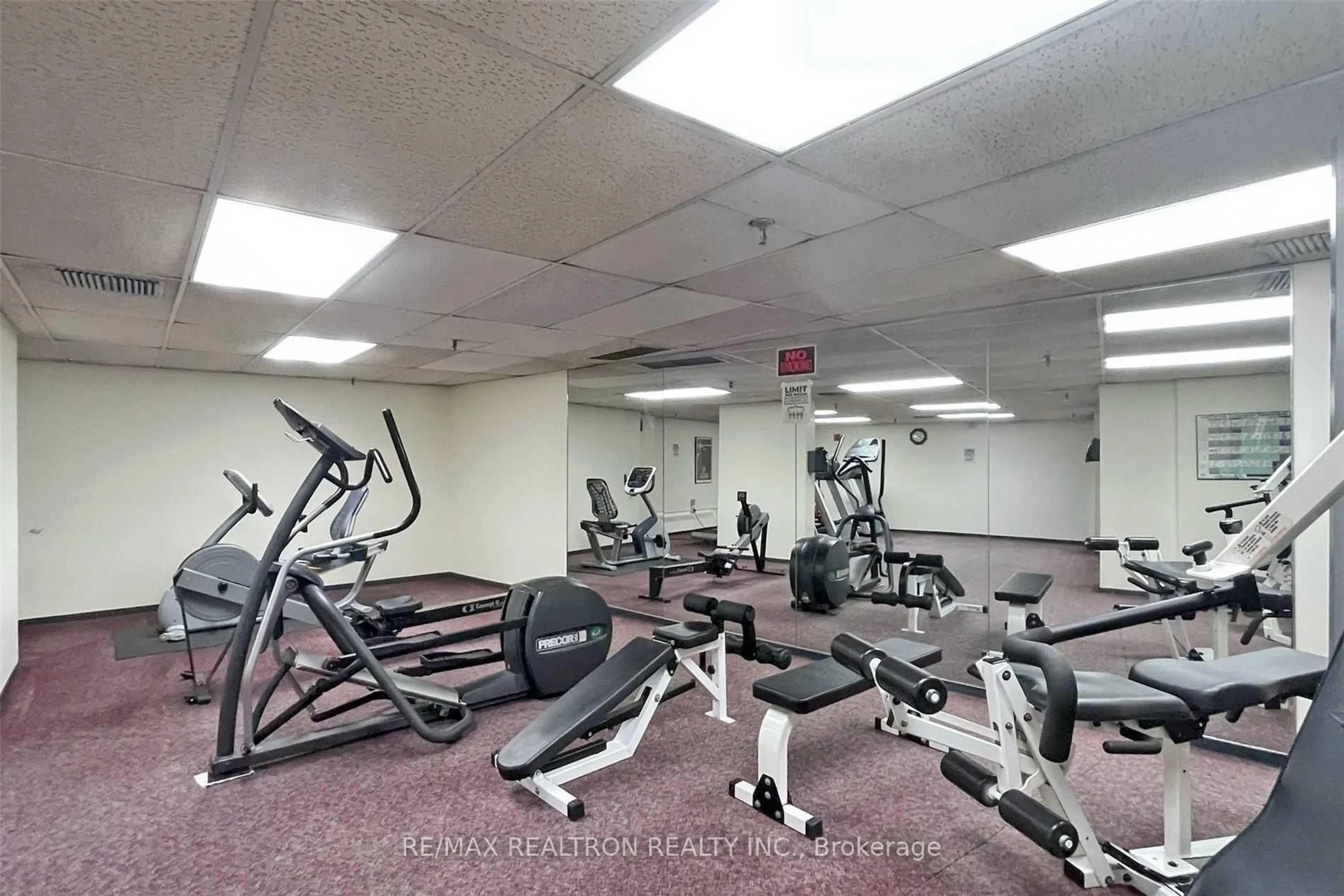 Gym or fitness room for 2365 Kennedy Rd #408, Toronto Ontario M1T 3S6