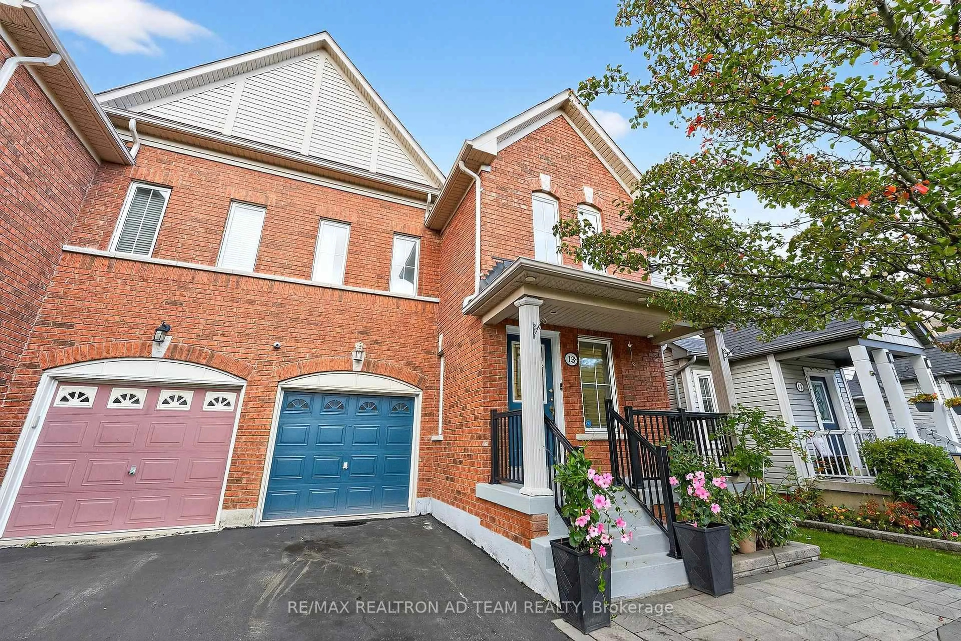 Home with brick exterior material, street for 13 Carpendale Cres, Ajax Ontario L1Z 2B6