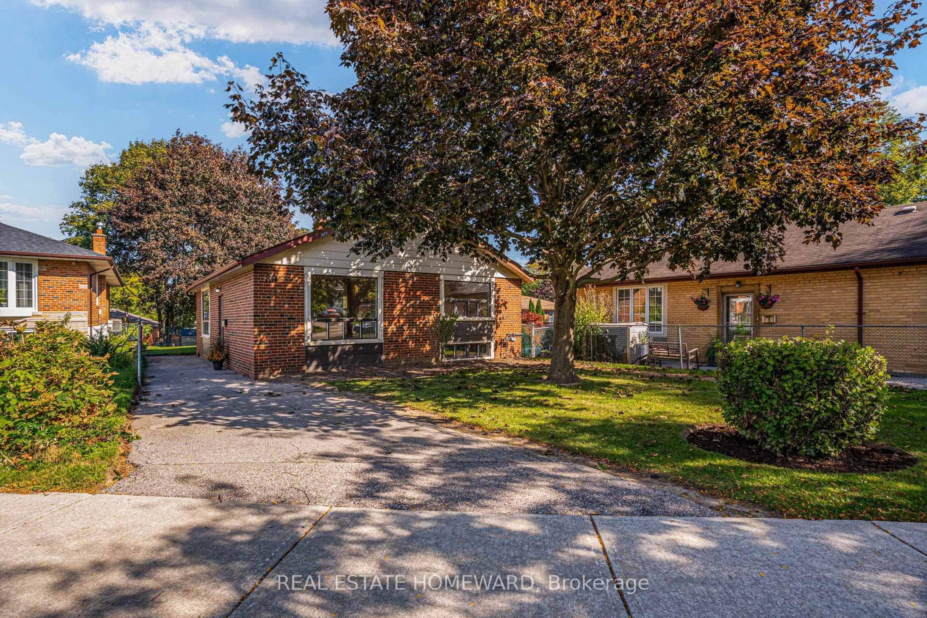 Home with brick exterior material, street for 80 Wantanopa Cres, Toronto Ontario M1H 2B4